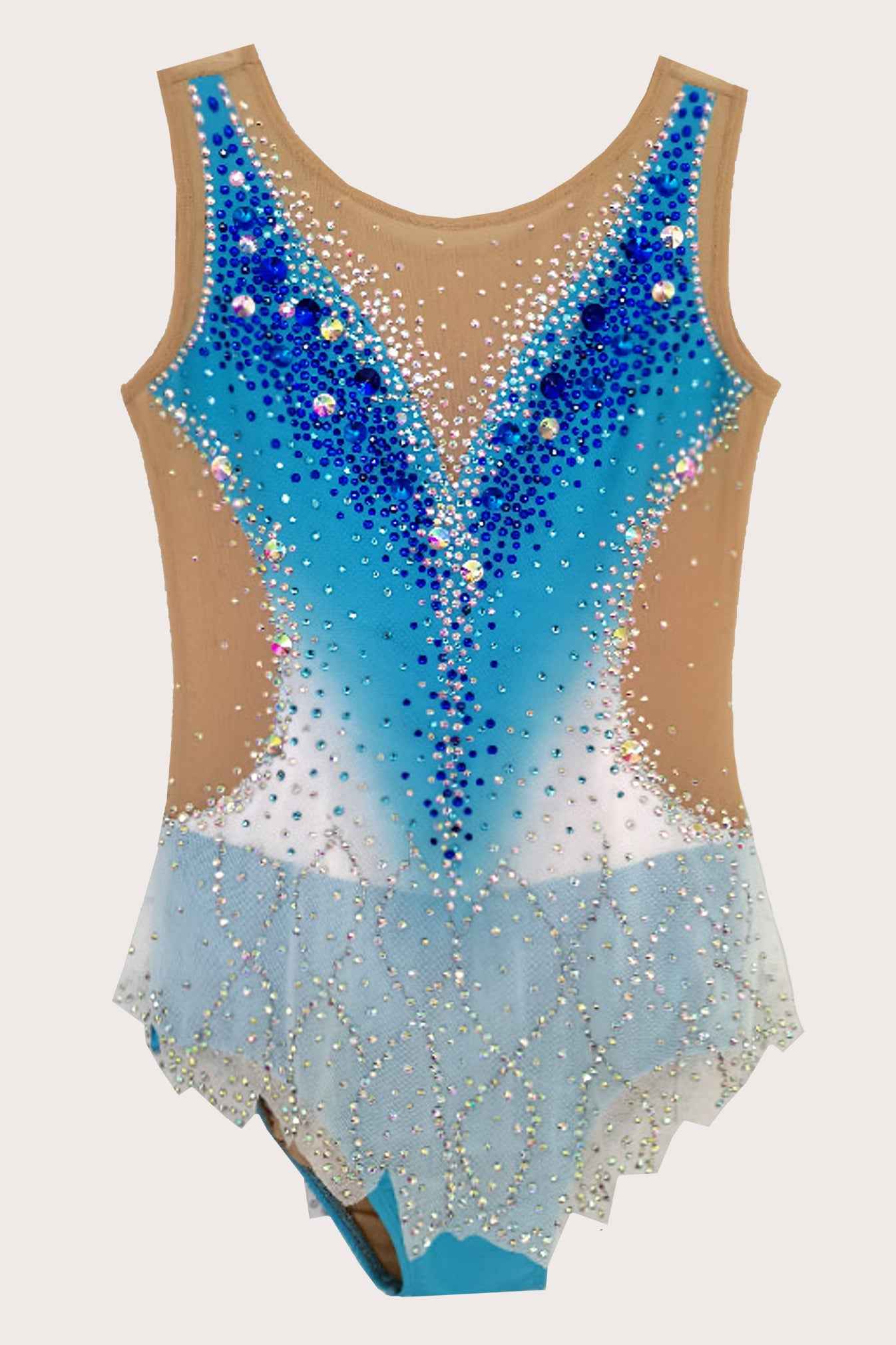 Justaucorps de gymnastique rythmique (sur mesure)