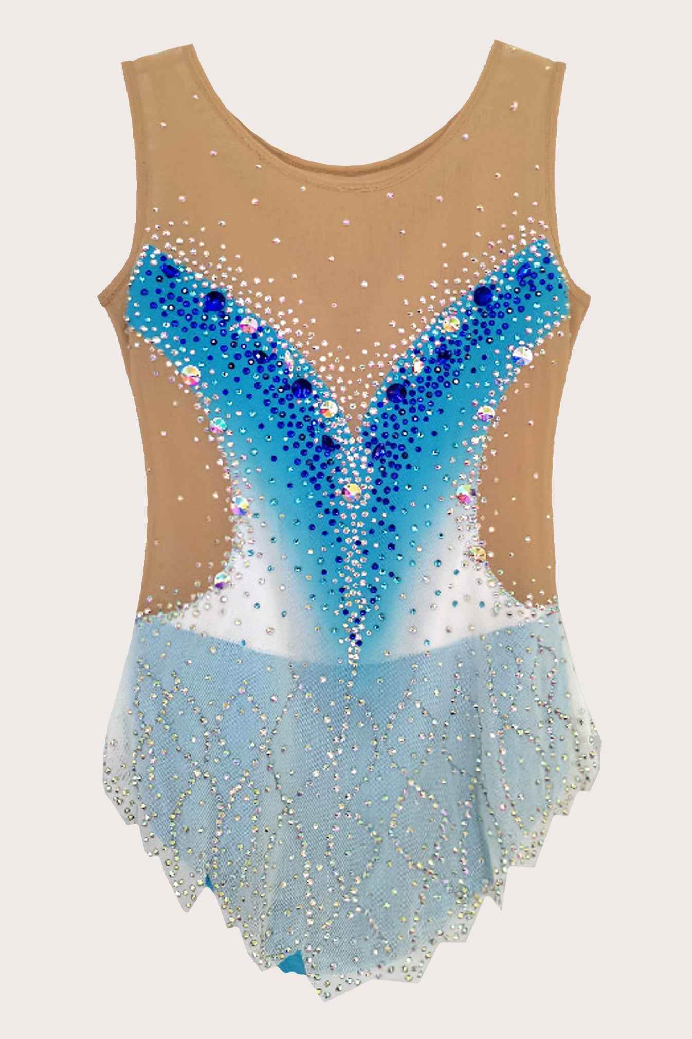 Justaucorps de gymnastique rythmique (sur mesure)