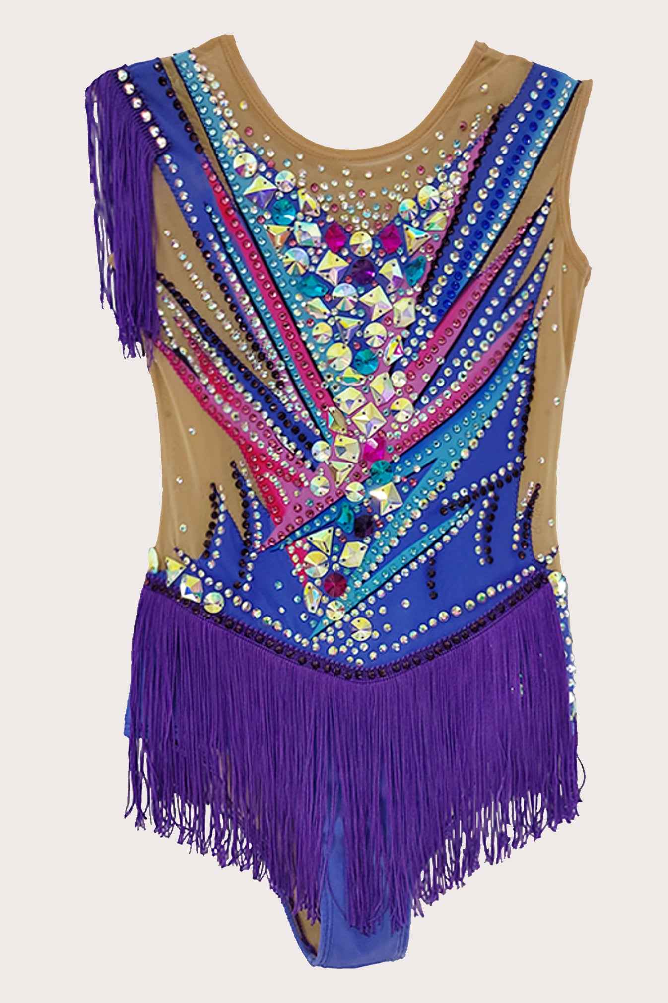 Justaucorps de gymnastique rythmique (sur mesure)