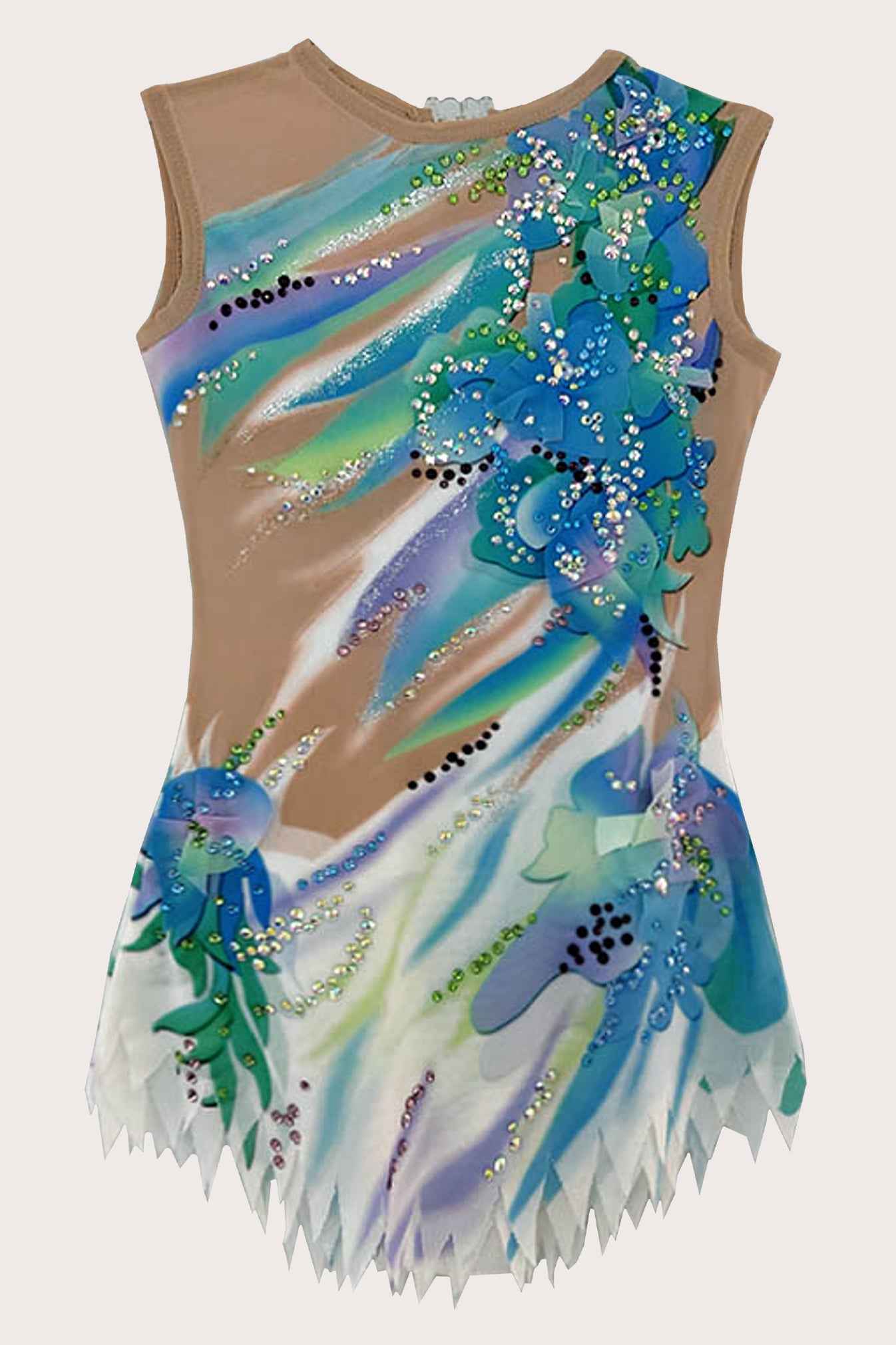 Justaucorps de gymnastique rythmique (sur mesure)