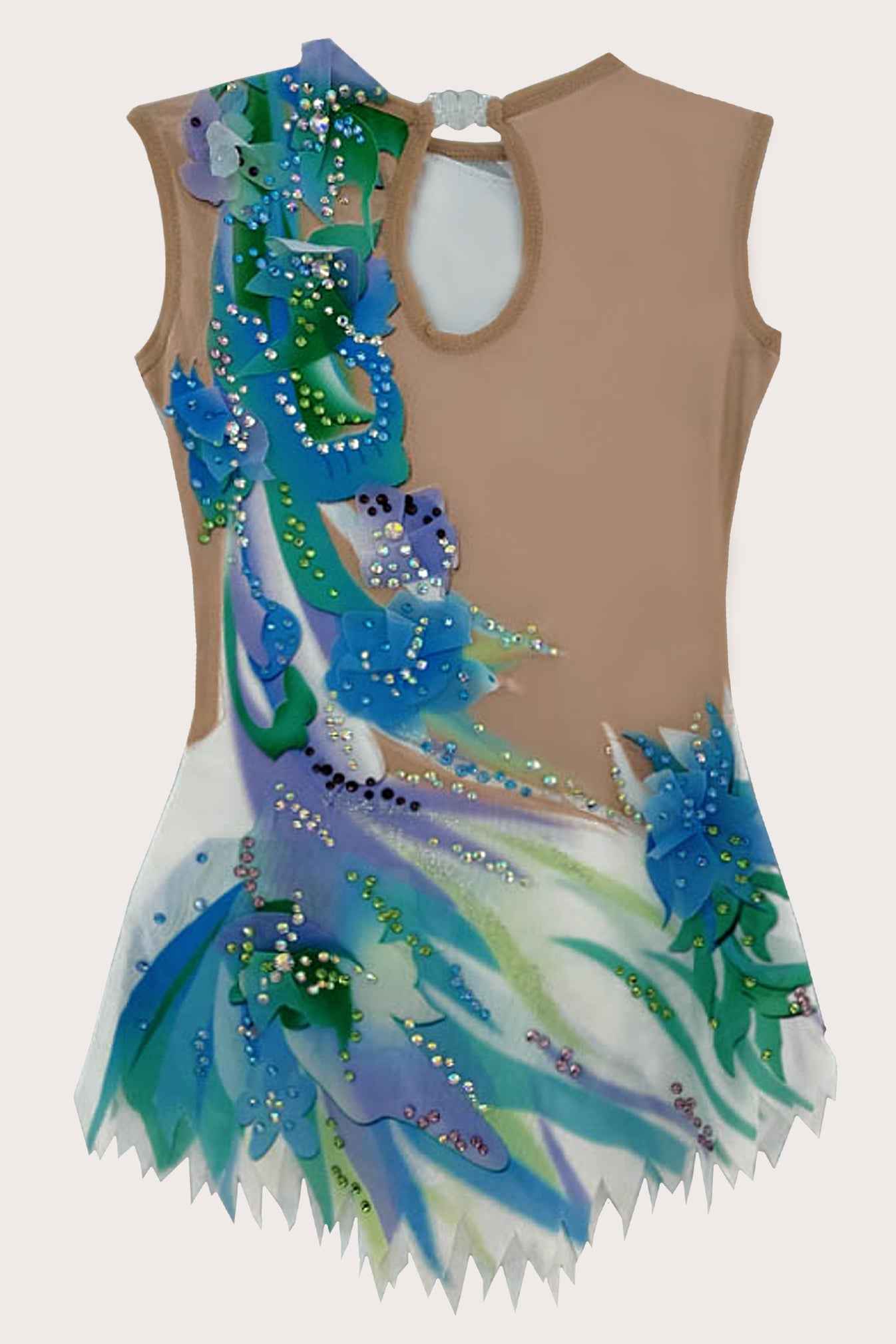 Justaucorps de gymnastique rythmique (sur mesure)