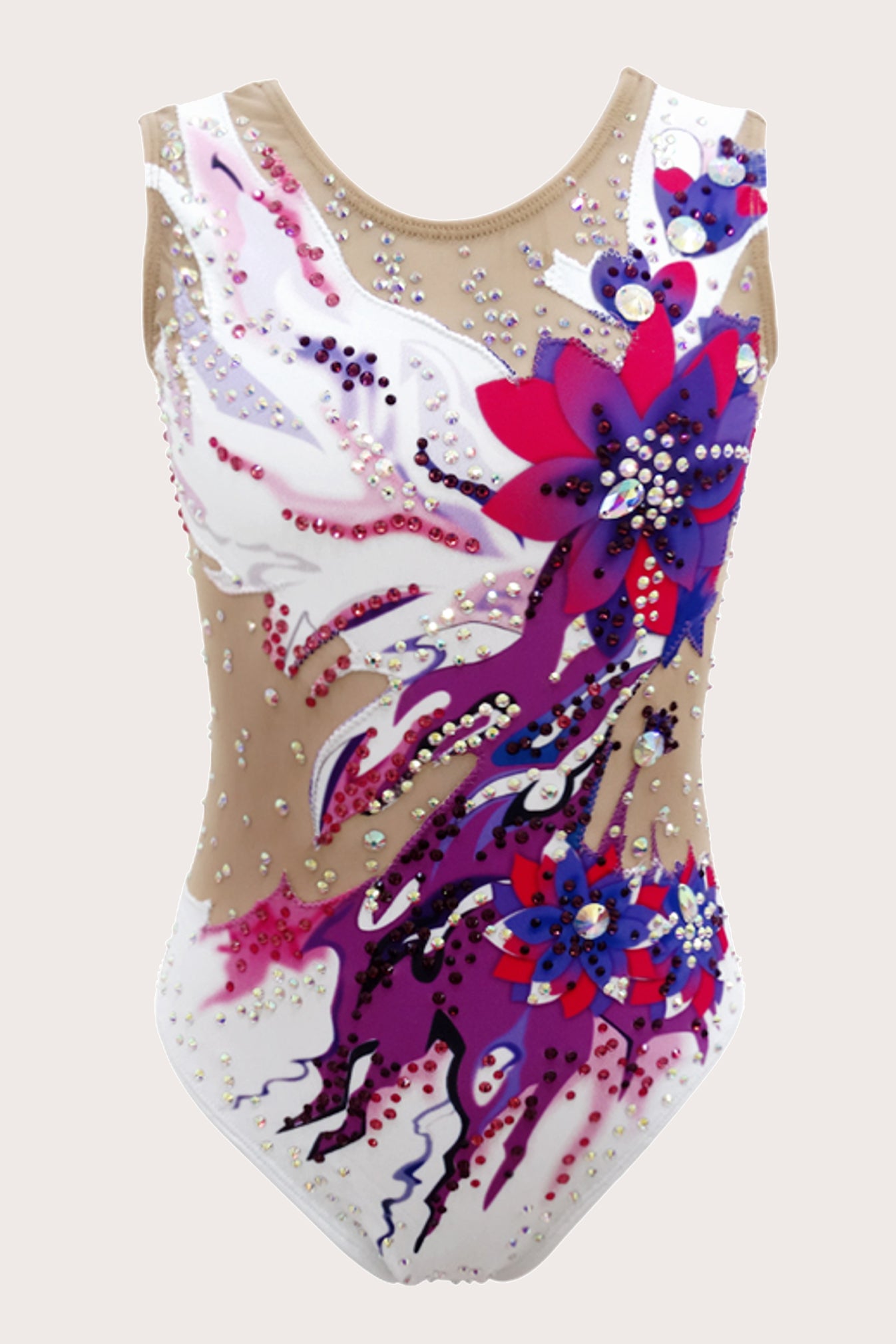 Maillot de natation artistique (sur mesure)