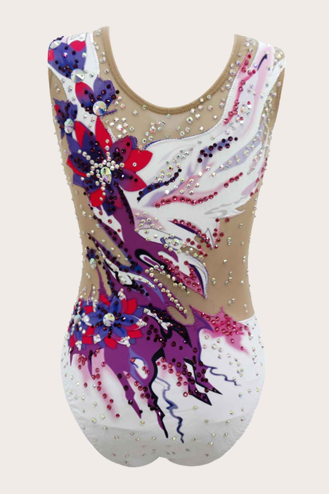 Maillot de natation artistique (sur mesure)