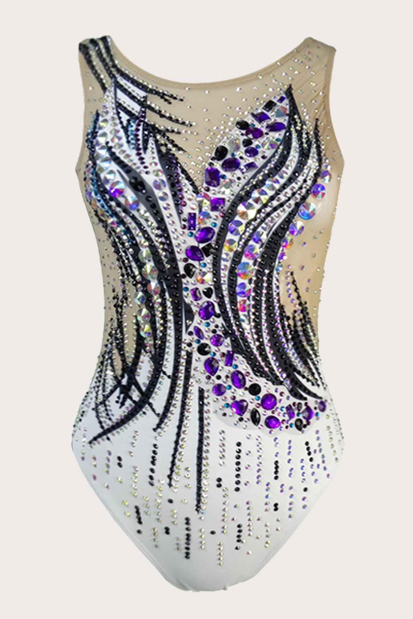 Maillot de natation artistique (sur mesure)