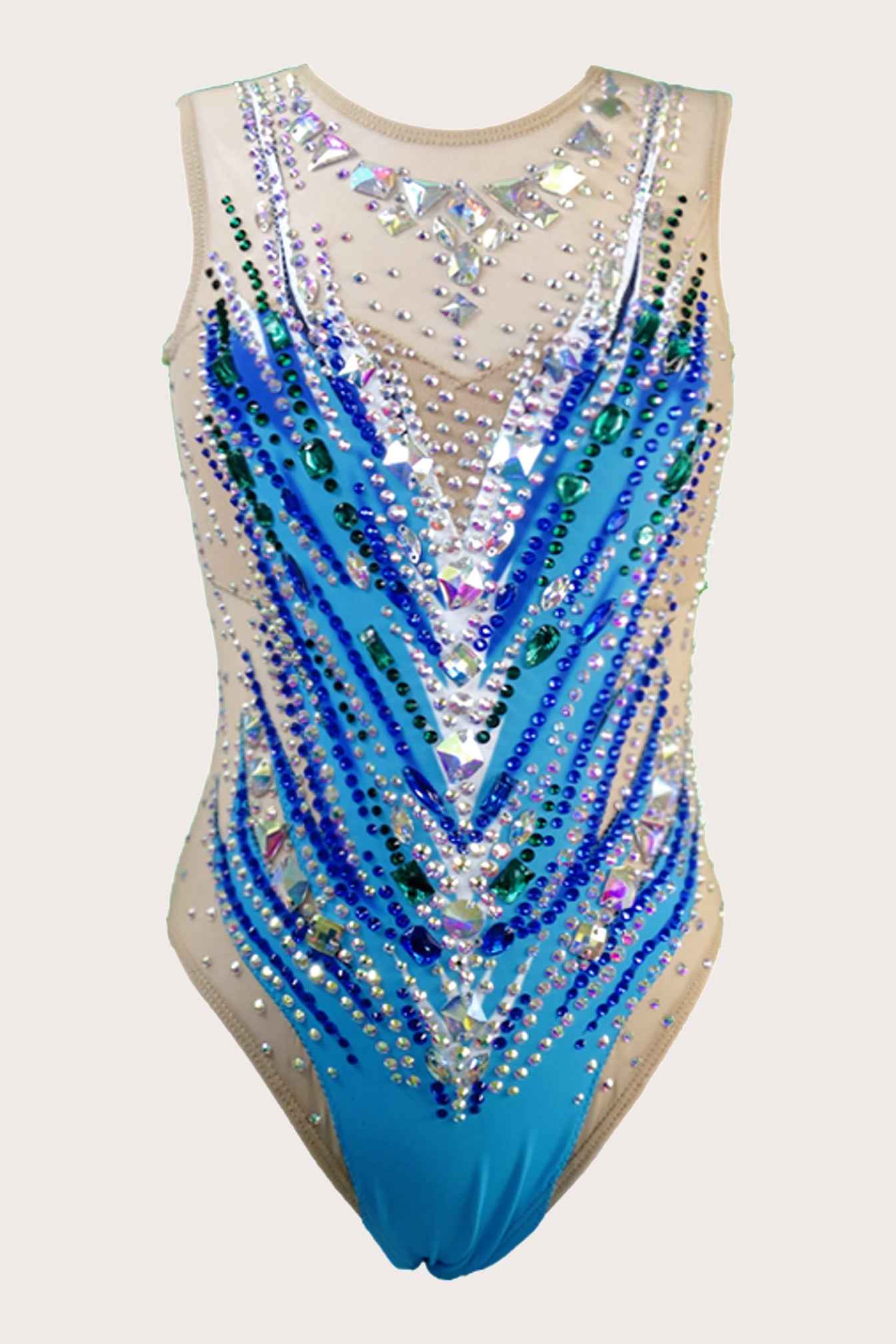 Maillot de natation artistique (sur mesure)
