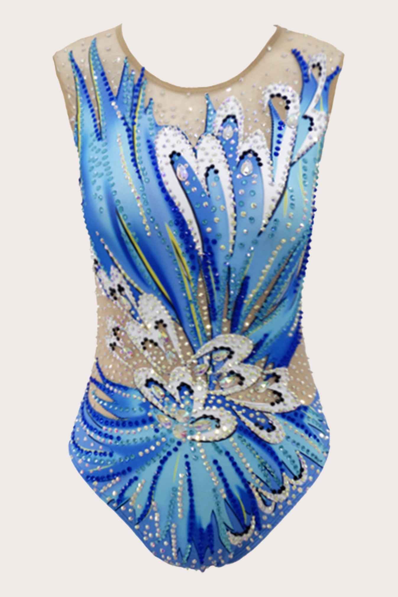 Maillot de natation artistique (sur mesure)