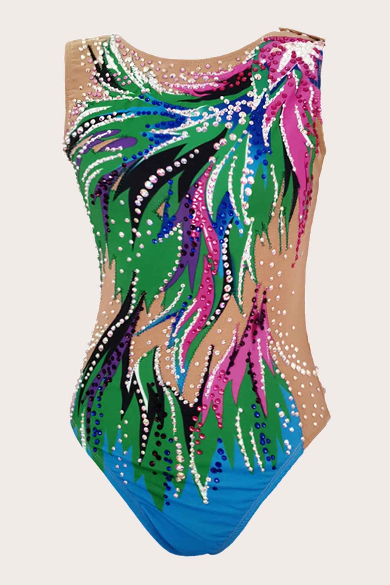 Maillot de natation artistique (sur mesure)