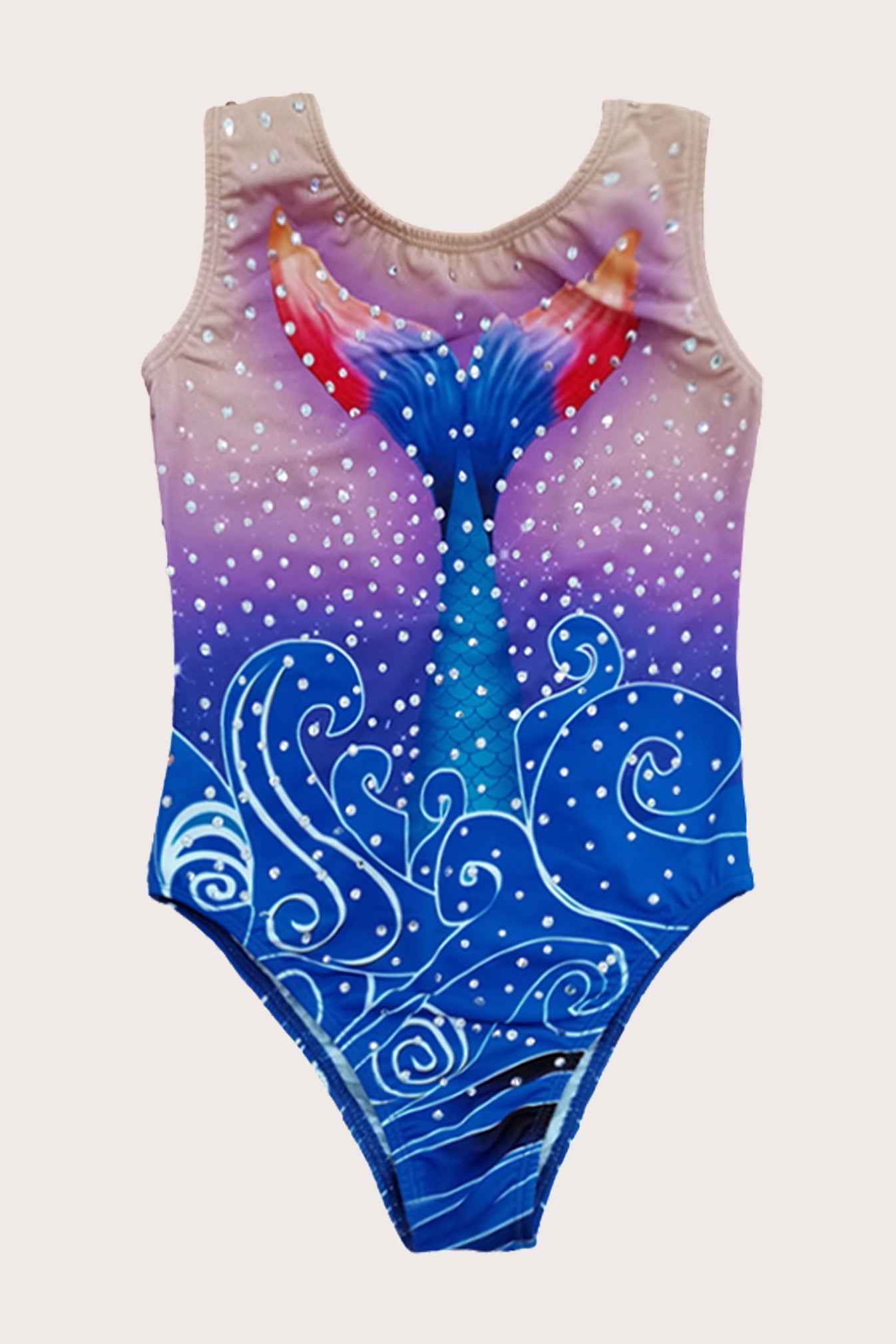 Maillot de natation artistique (sur mesure)