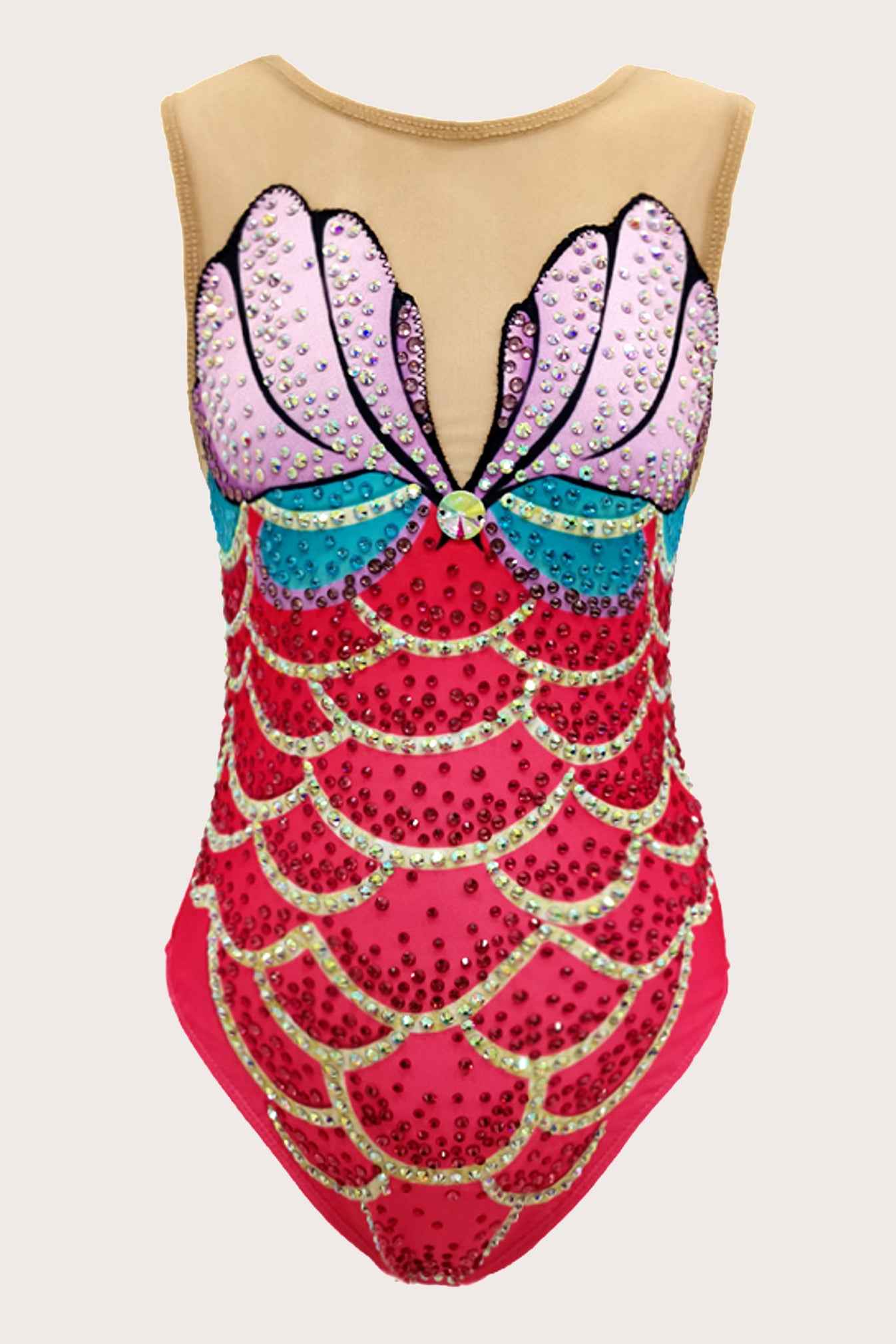 Maillot de natation artistique (sur mesure)