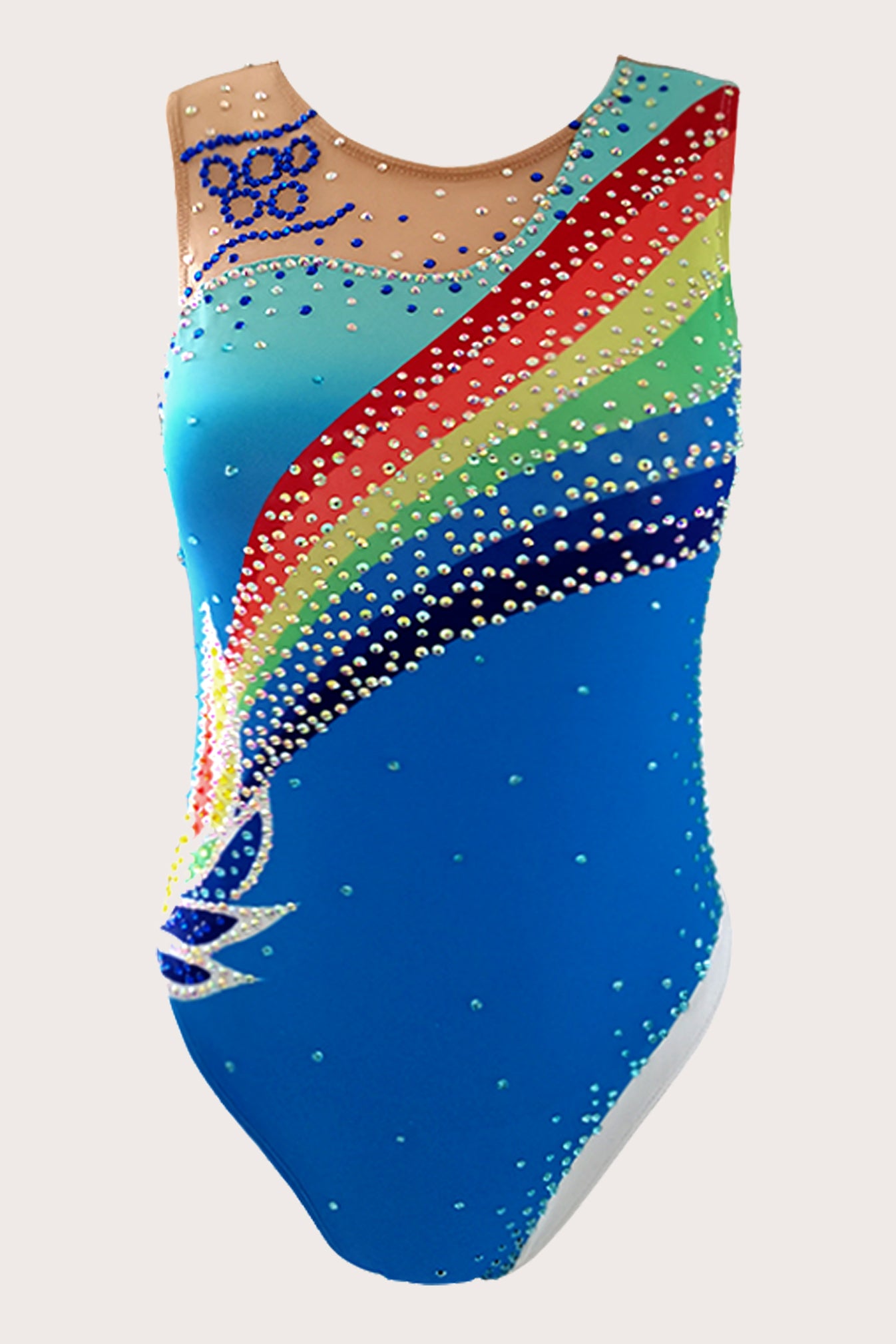 Maillot de natation artistique (sur mesure)