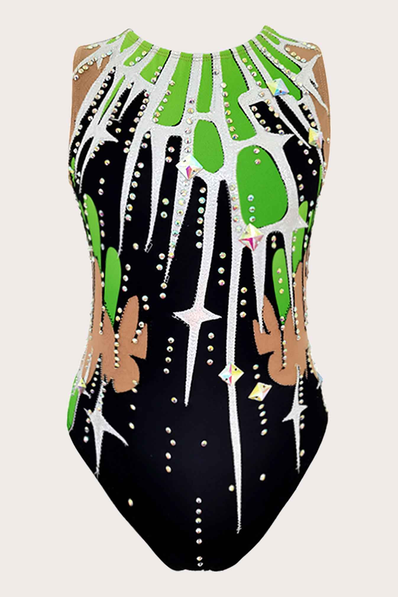 Maillot de natation artistique (sur mesure)