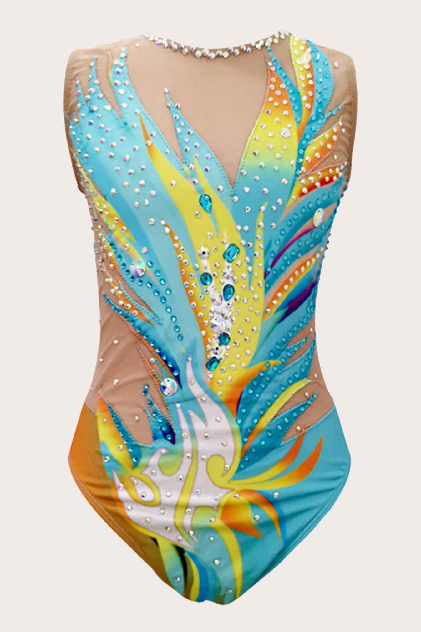 Maillot de natation artistique (sur mesure)