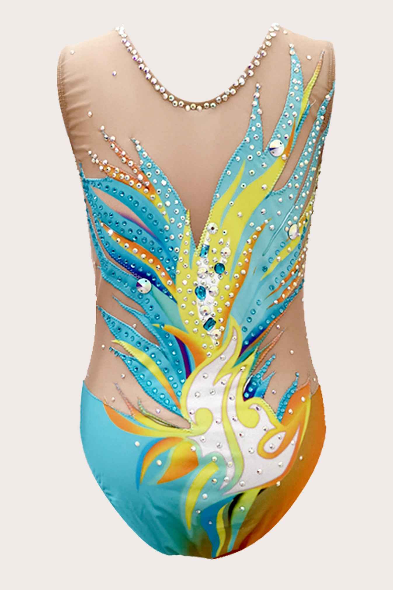 Maillot de natation artistique (sur mesure)