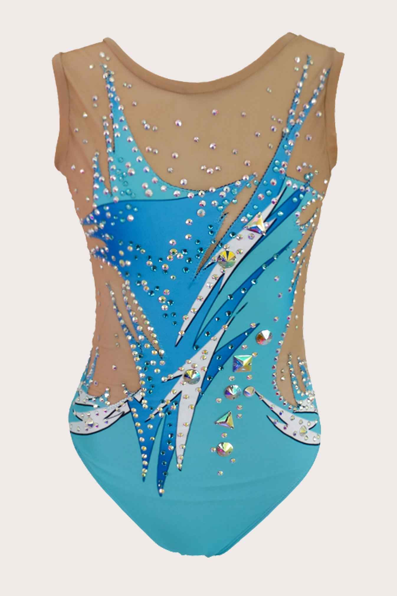 Maillot de natation artistique (sur mesure)