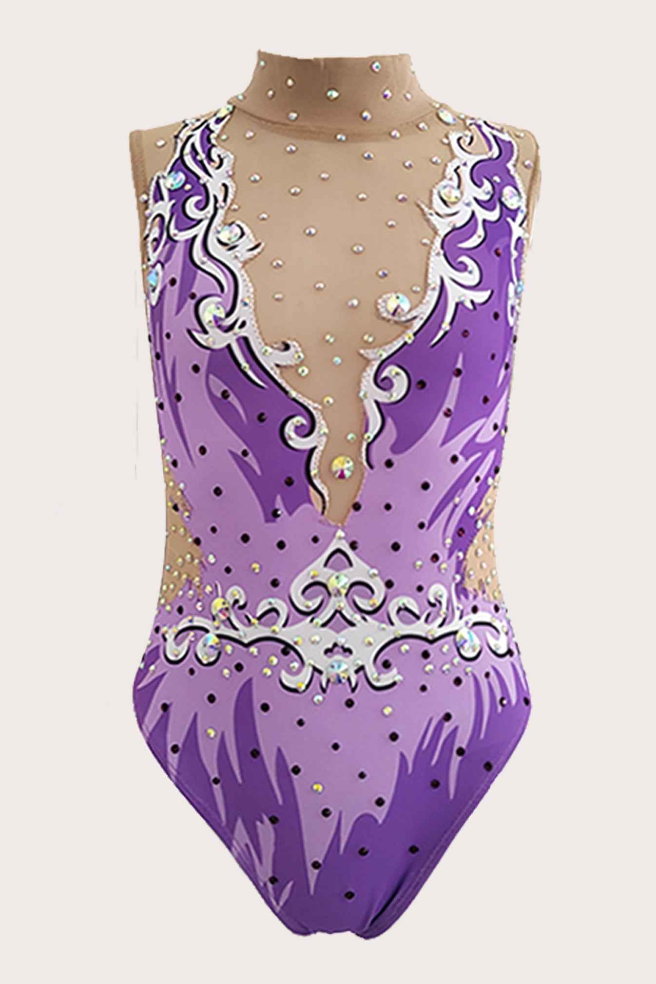 Maillot de natation artistique (sur mesure)