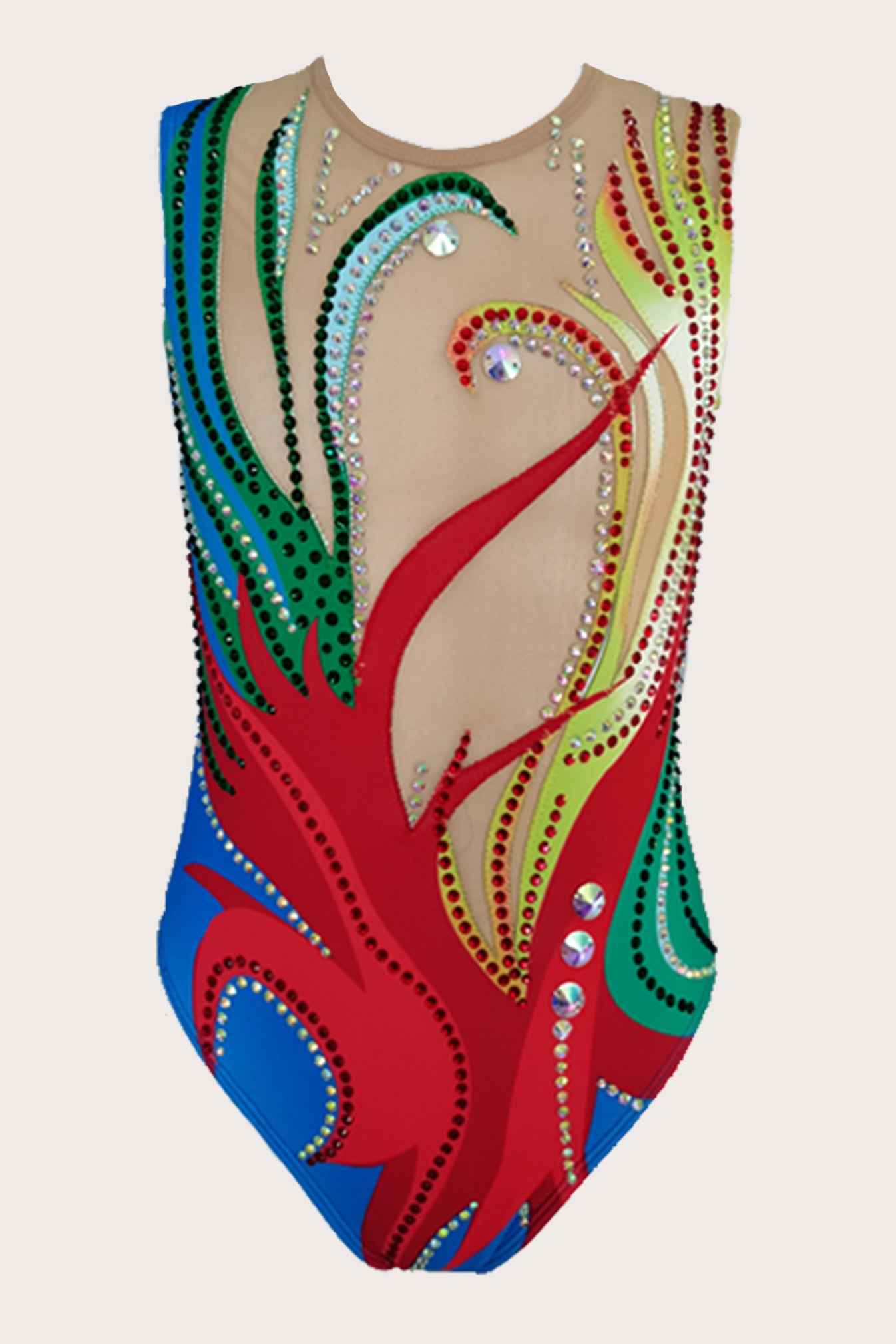 Maillot de natation artistique (sur mesure)