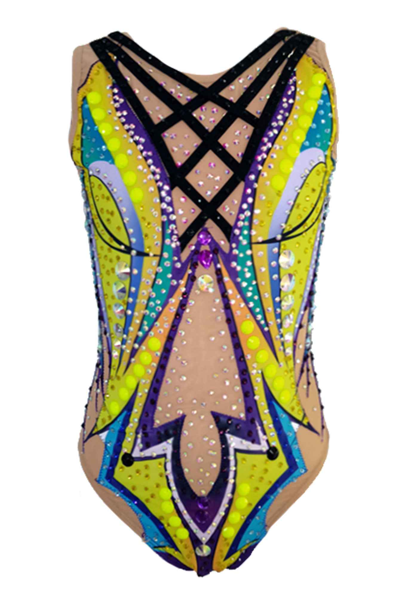 Maillot de natation artistique (sur mesure)