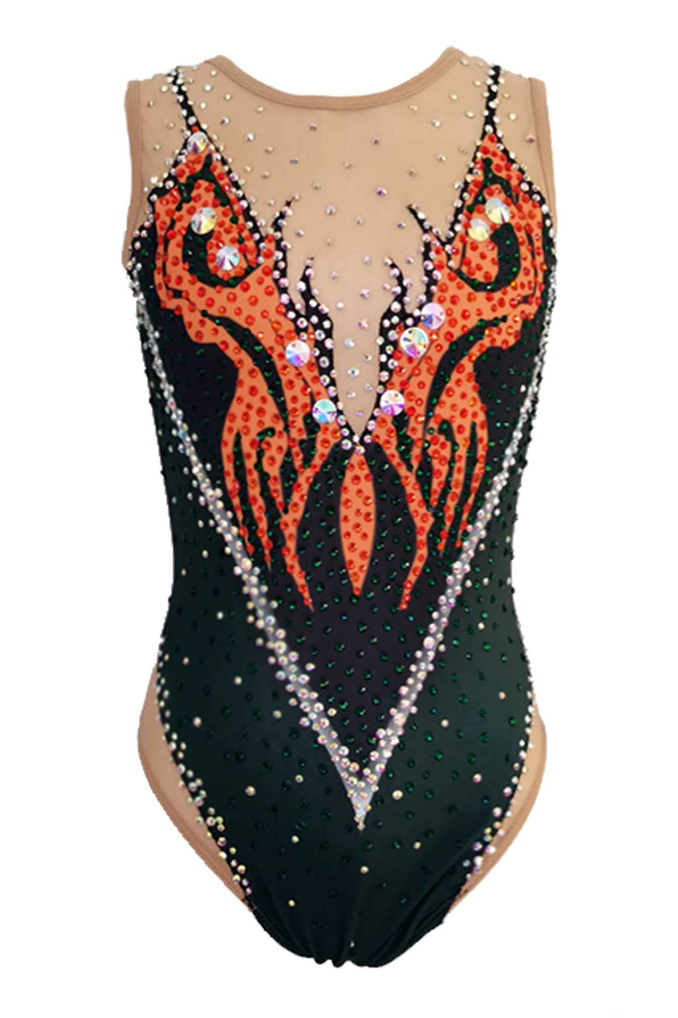 Maillot de natation artistique (sur mesure)