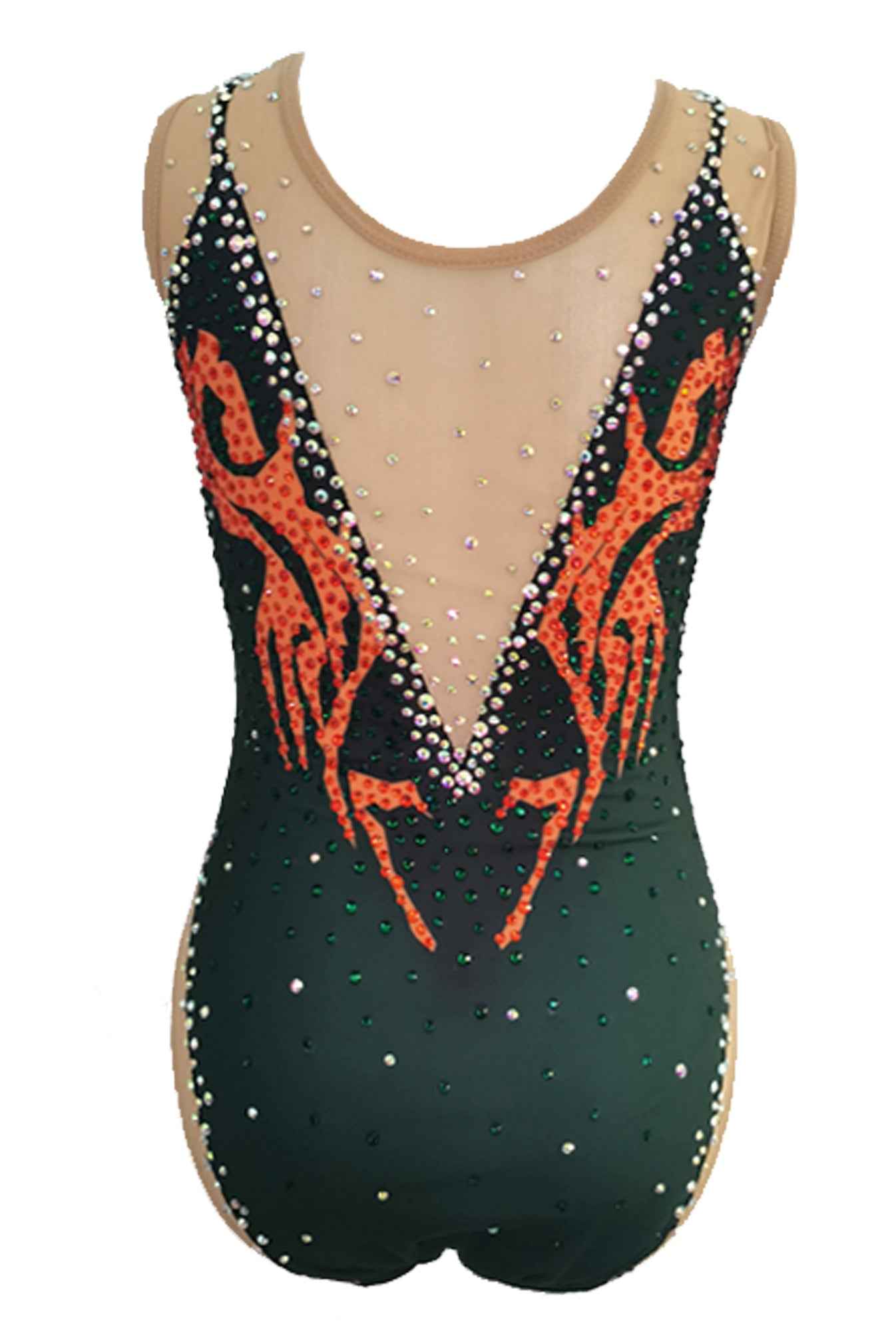 Maillot de natation artistique (sur mesure)