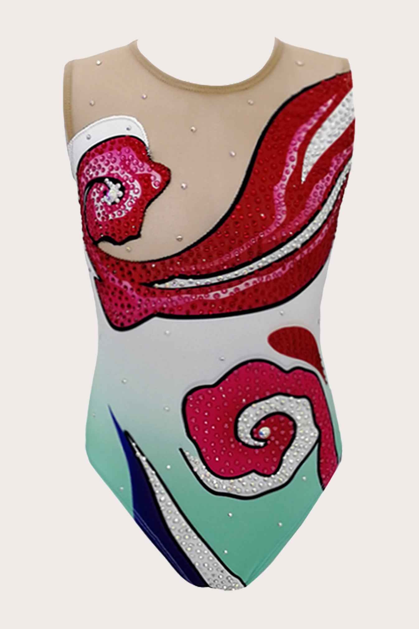 Maillot de natation artistique (sur mesure)