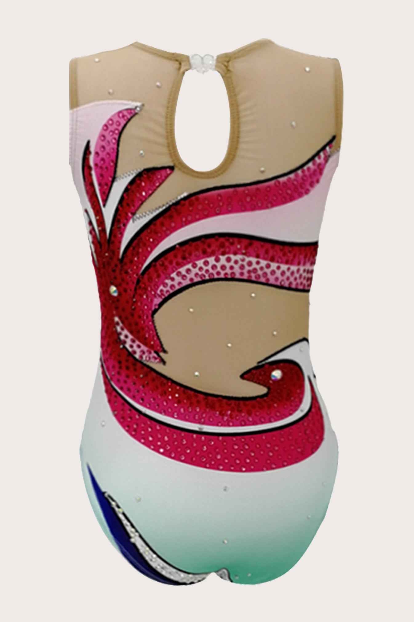 Maillot de natation artistique (sur mesure)