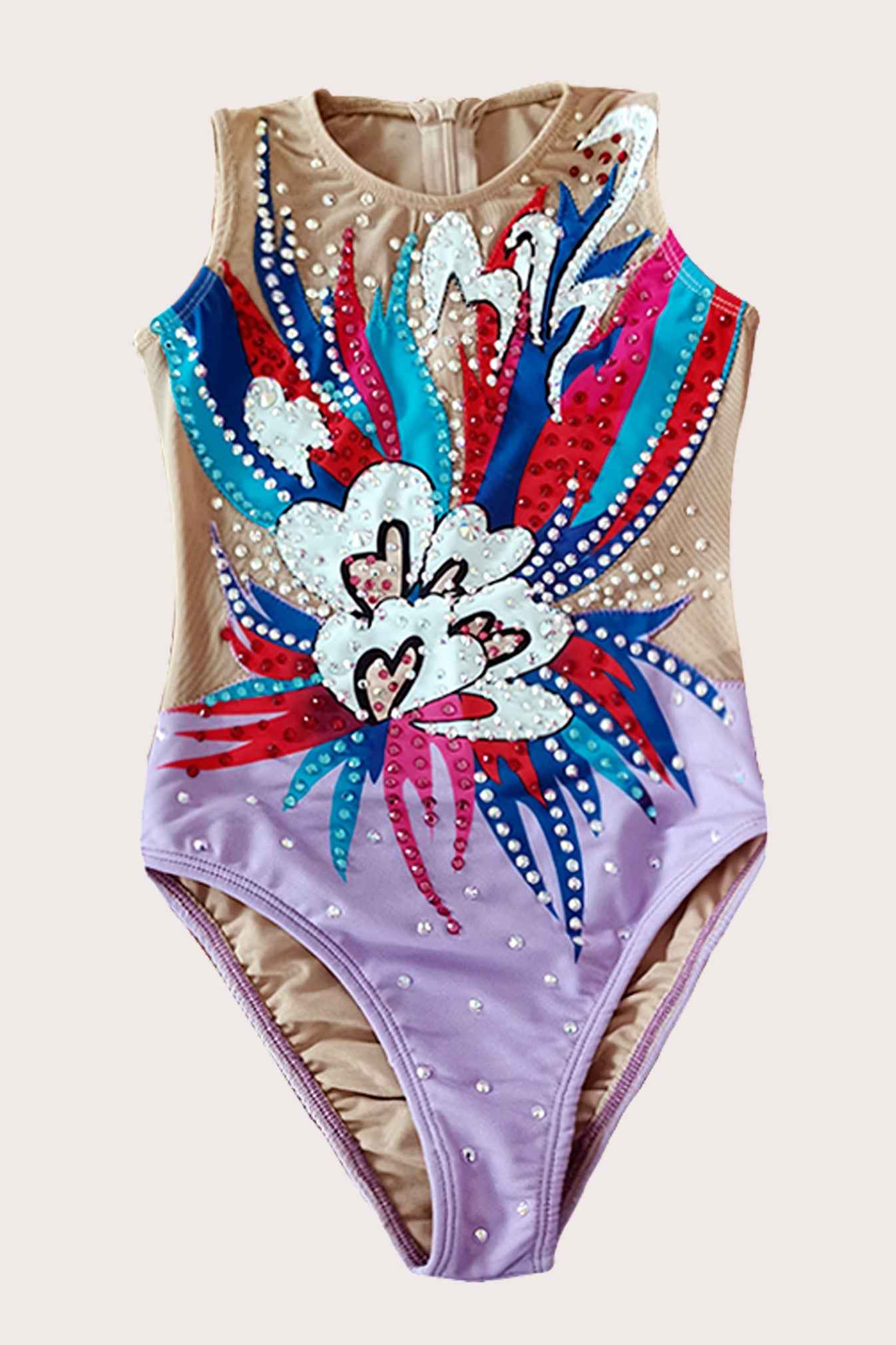 Maillot de natation artistique (sur mesure)