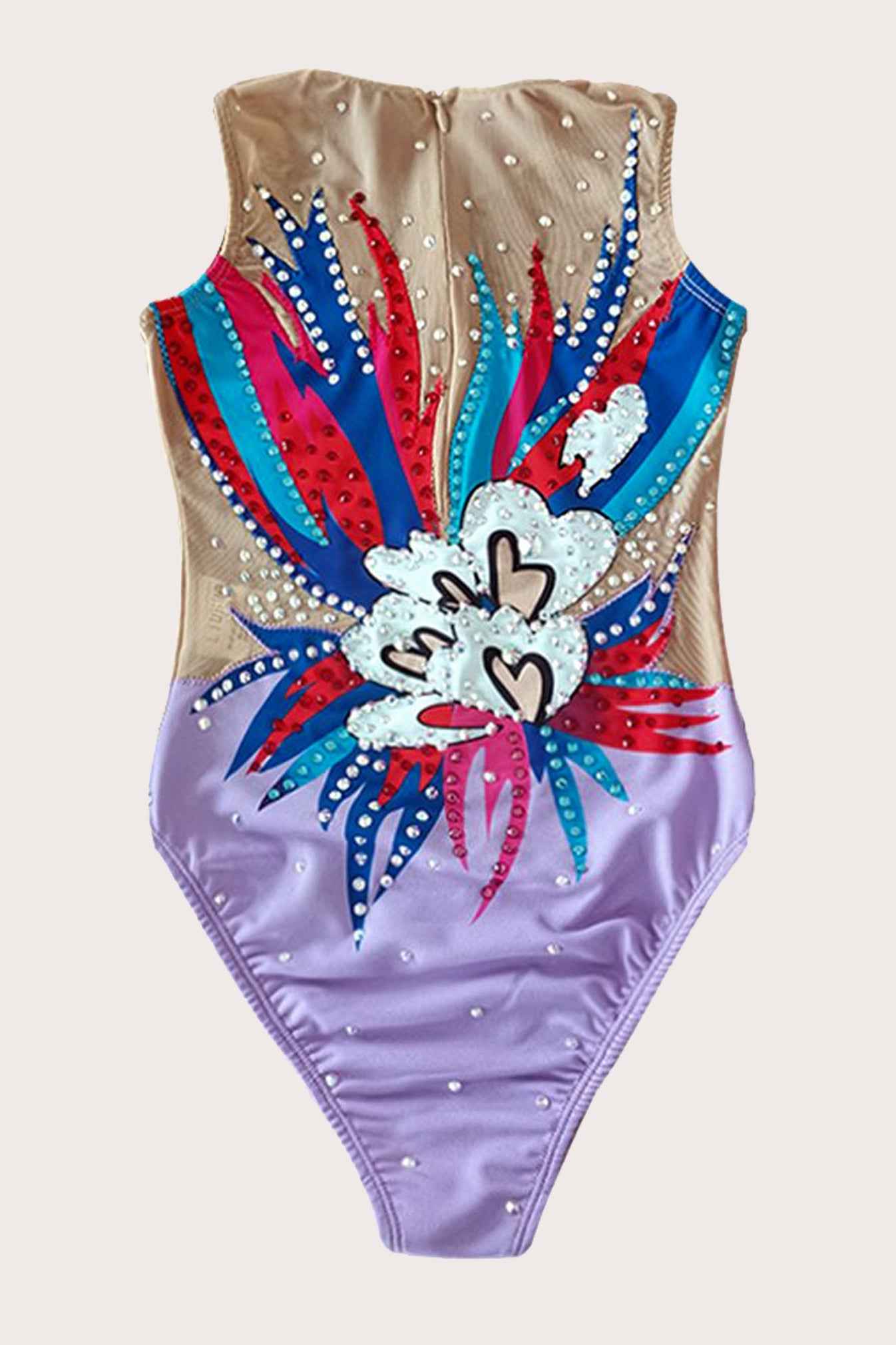 Maillot de natation artistique (sur mesure)