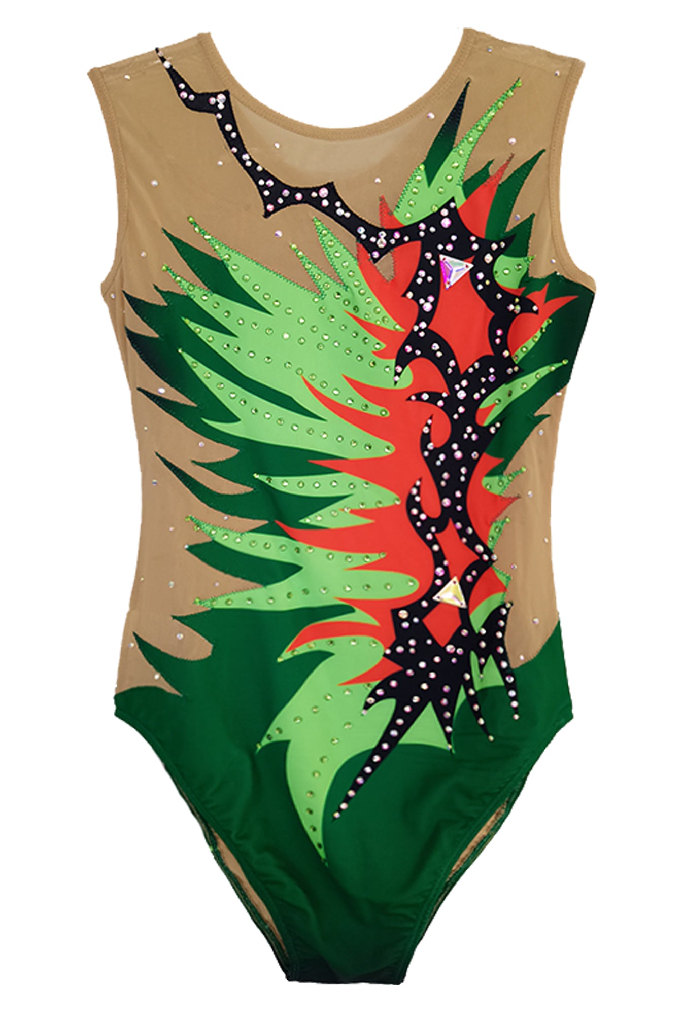 Künstlerischer Schwimmanzug (maßgeschneidert)