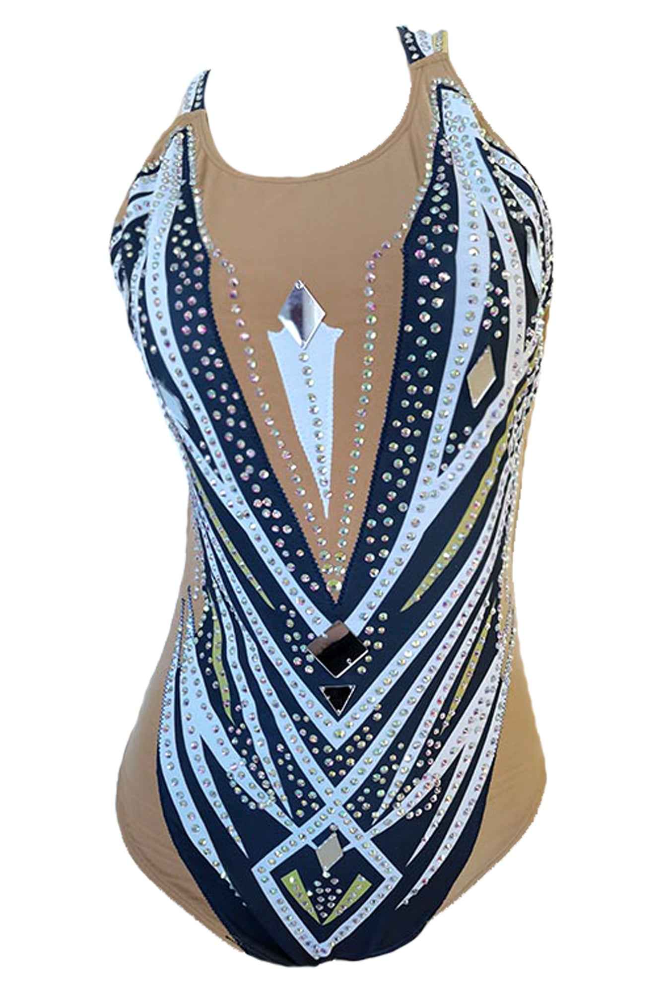 Maillot de natation artistique (sur mesure)