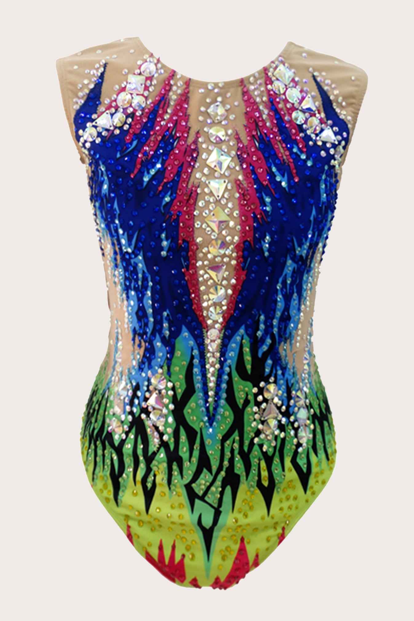 Maillot de natation artistique (sur mesure)