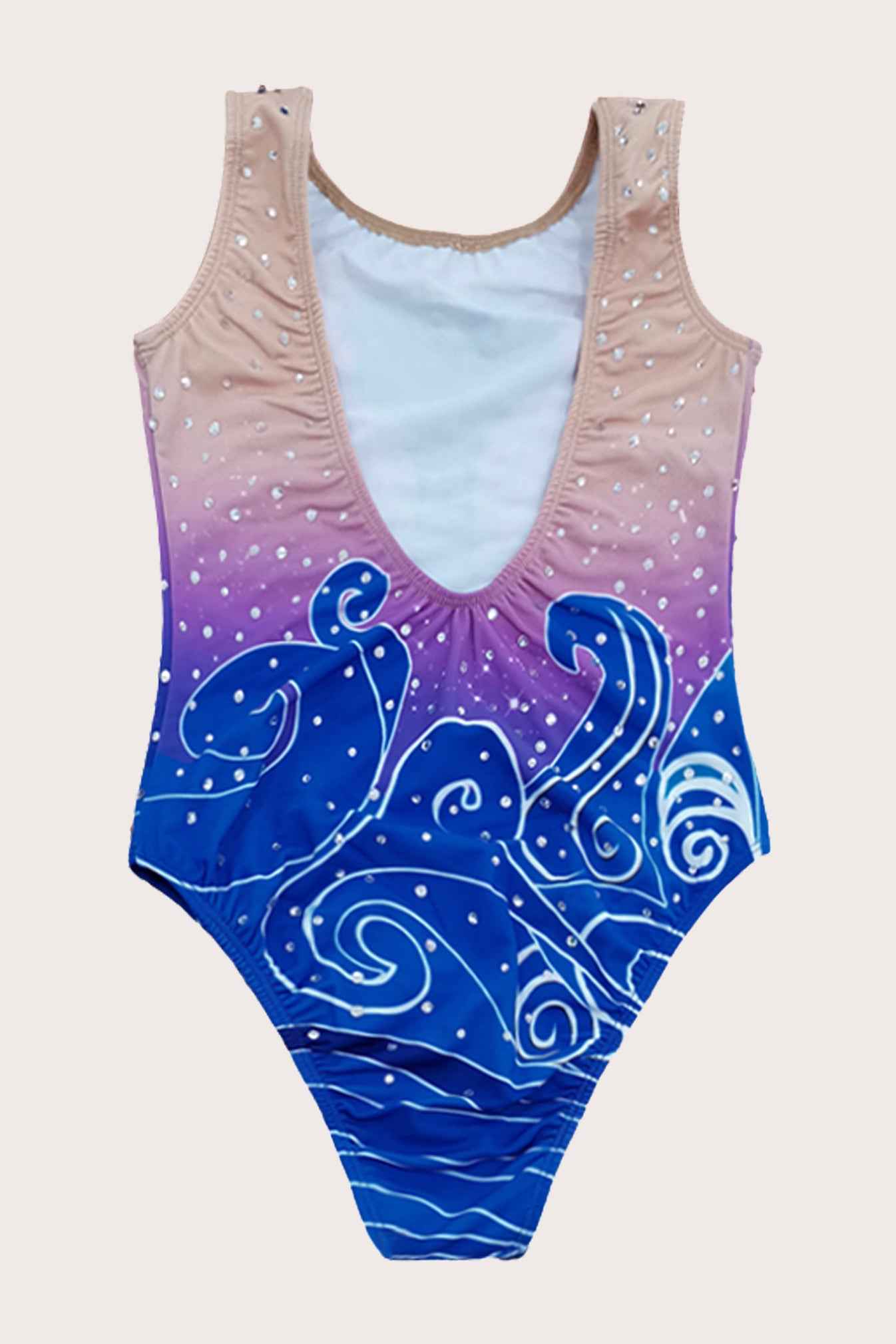 Maillot de natation artistique (sur mesure)