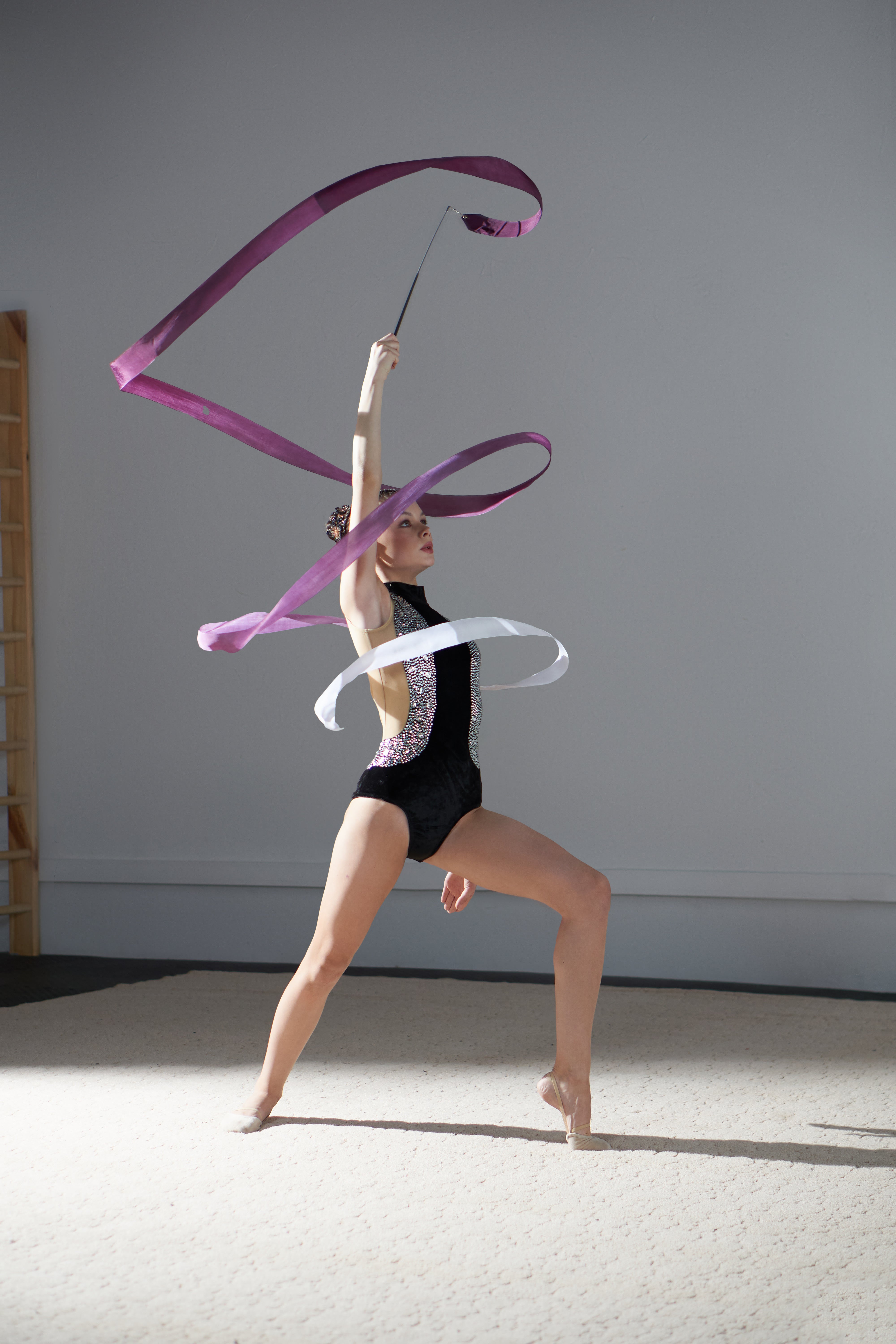 Justaucorps de gymnastique rythmique (sur mesure)