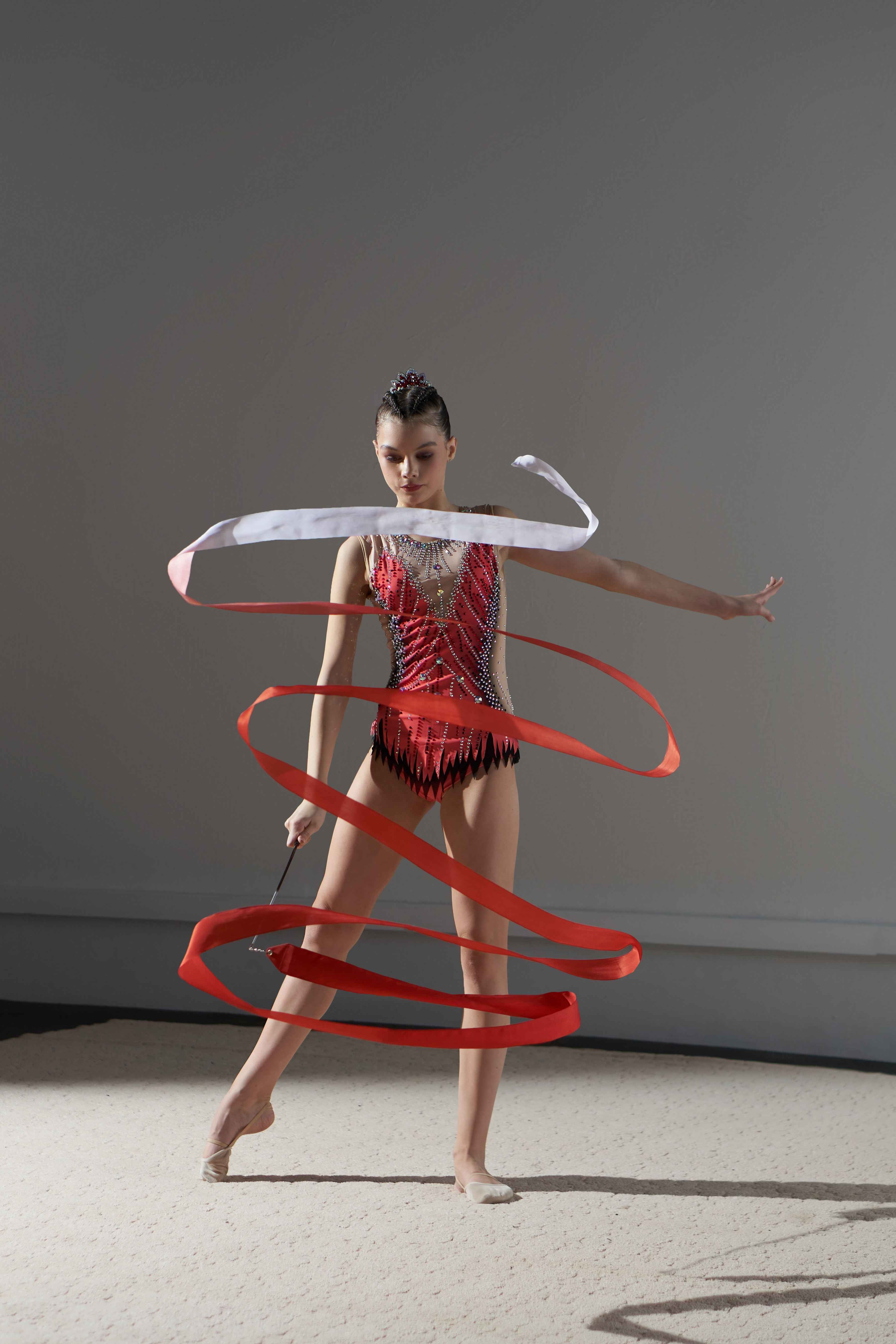 Justaucorps de gymnastique rythmique (sur mesure)