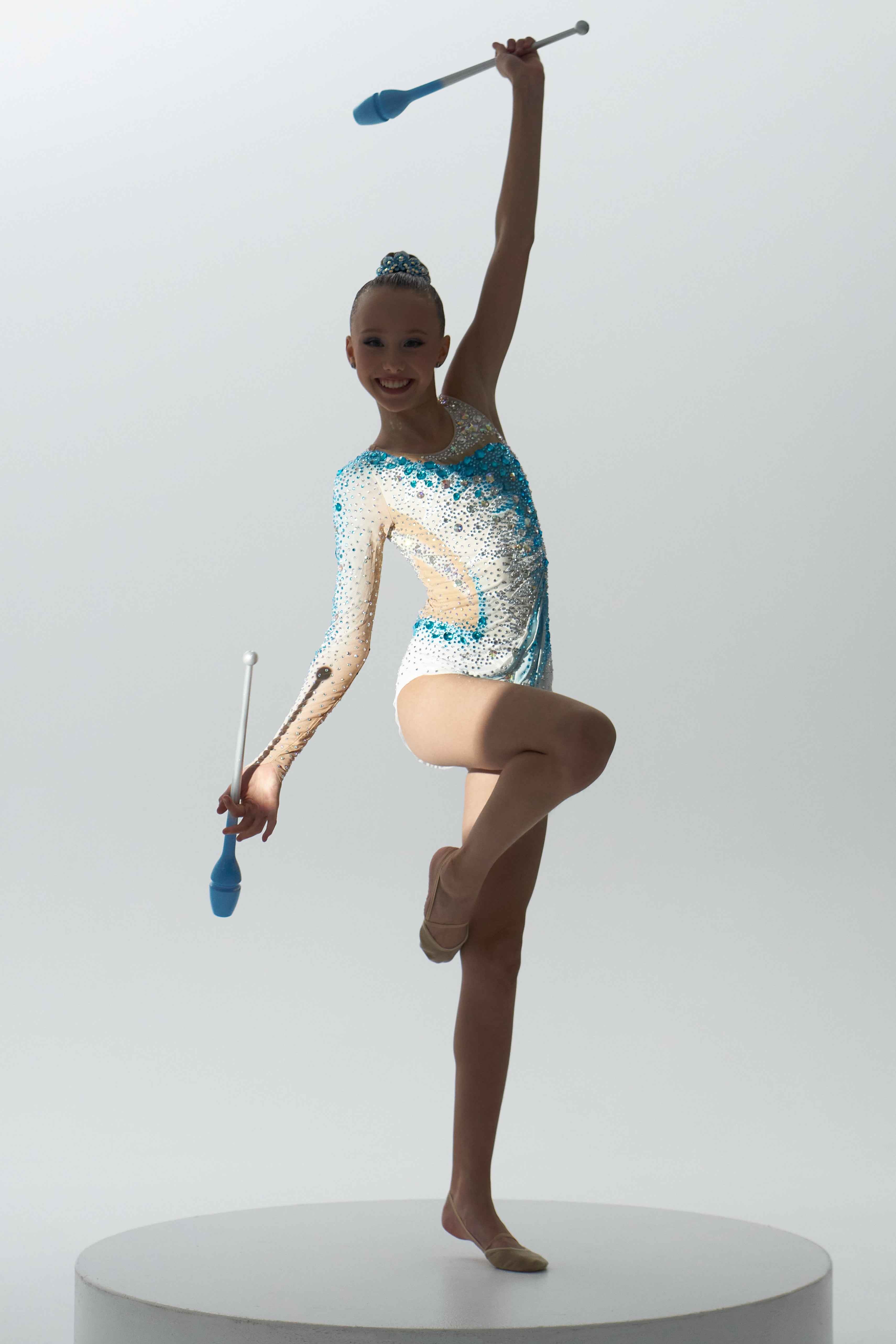 Justaucorps de gymnastique rythmique (sur mesure)