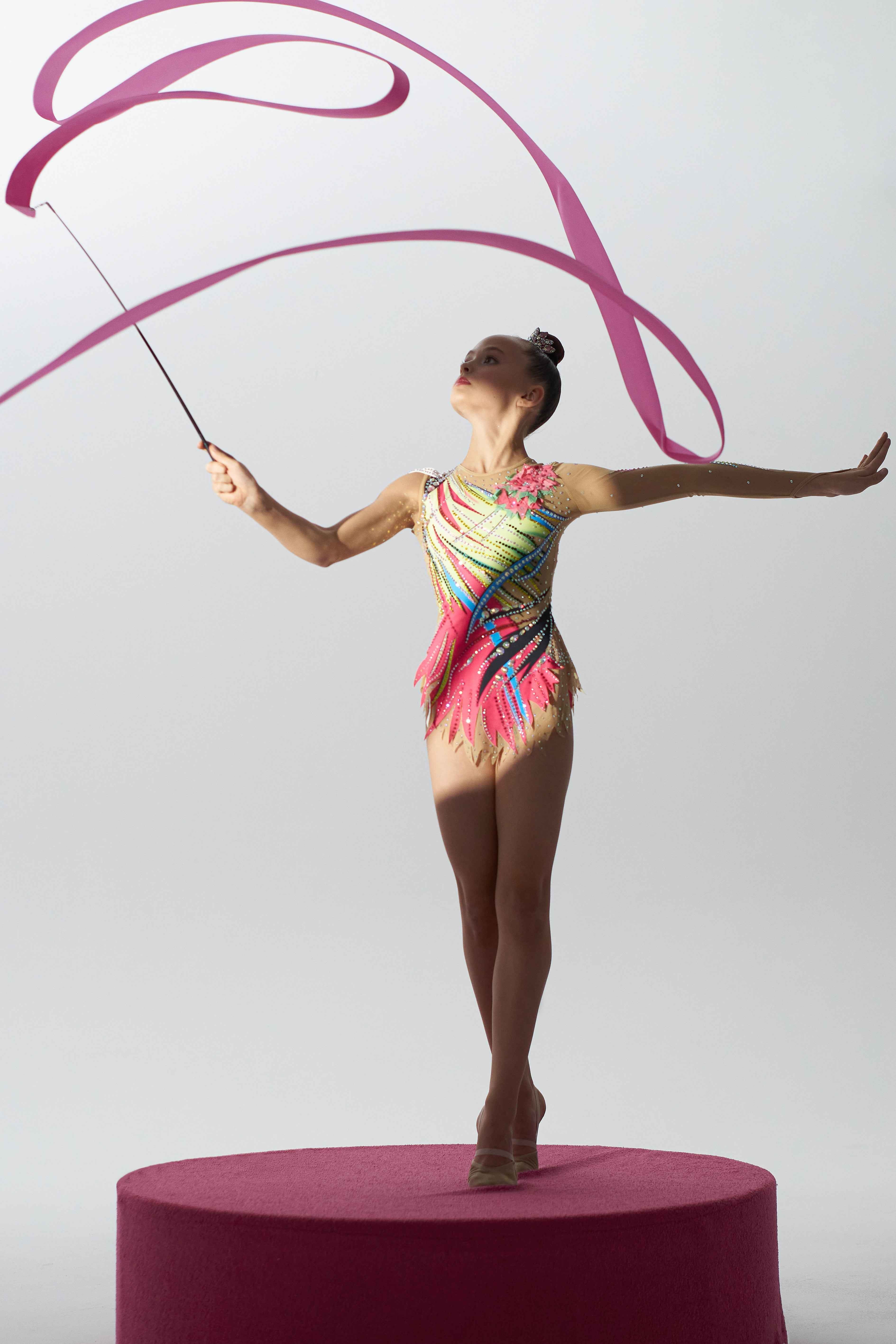 Justaucorps de gymnastique rythmique (sur mesure)