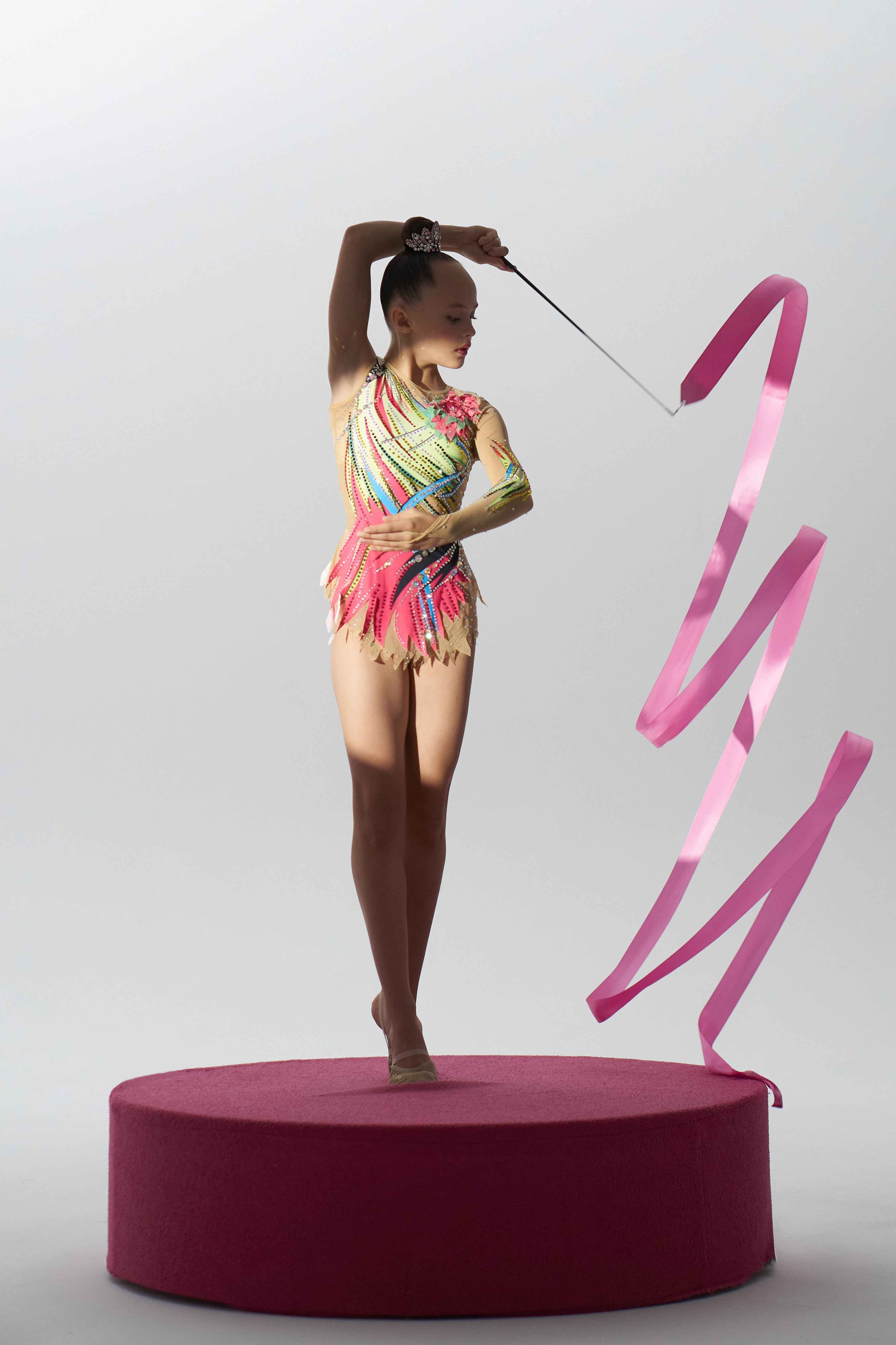 Justaucorps de gymnastique rythmique (sur mesure)