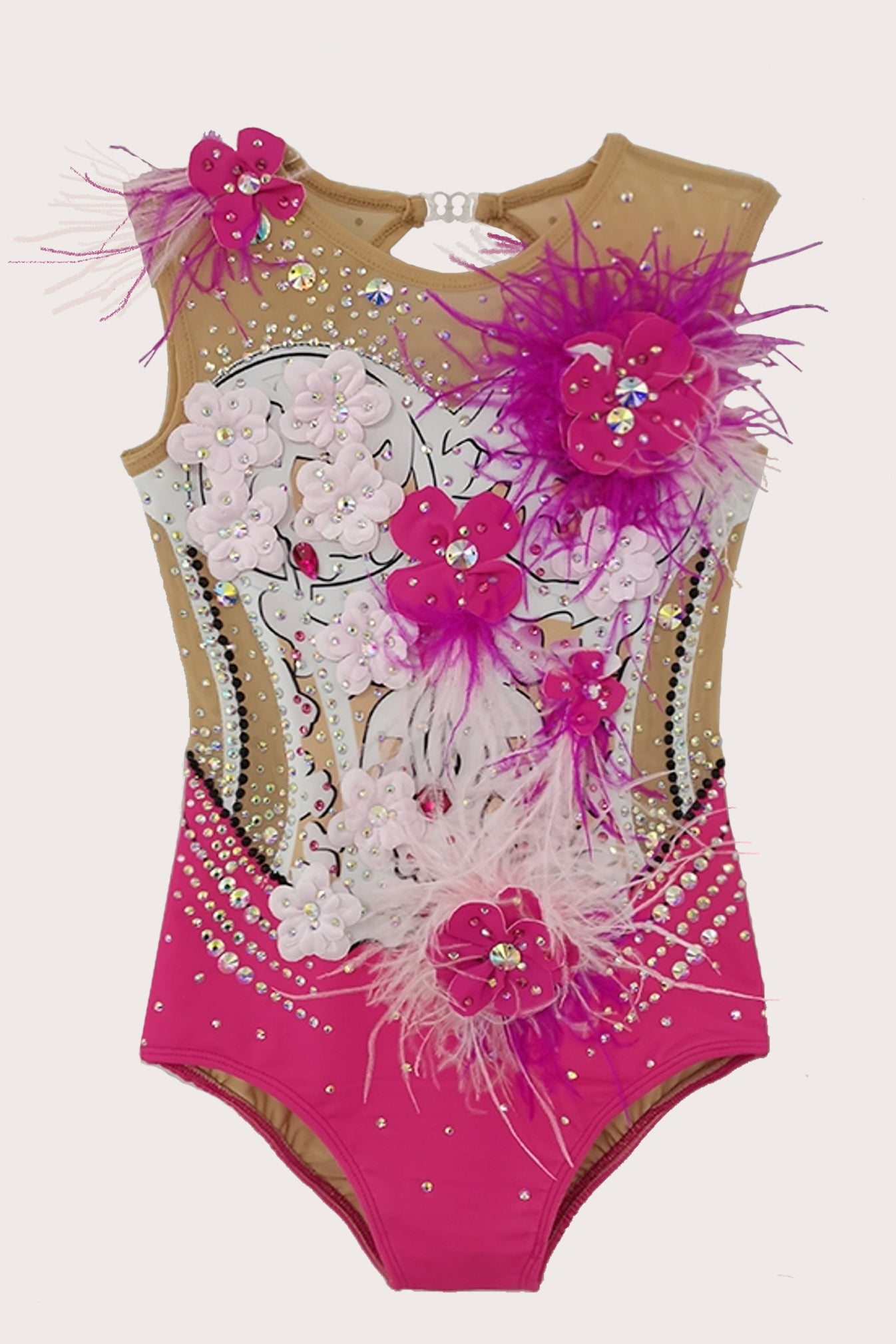 Justaucorps de gymnastique rythmique (sur mesure)