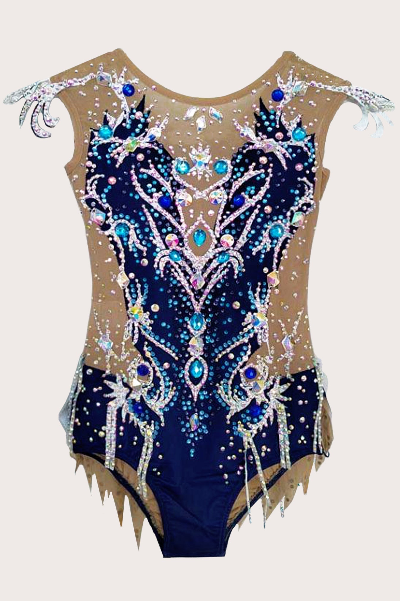 Justaucorps de gymnastique rythmique (sur mesure)
