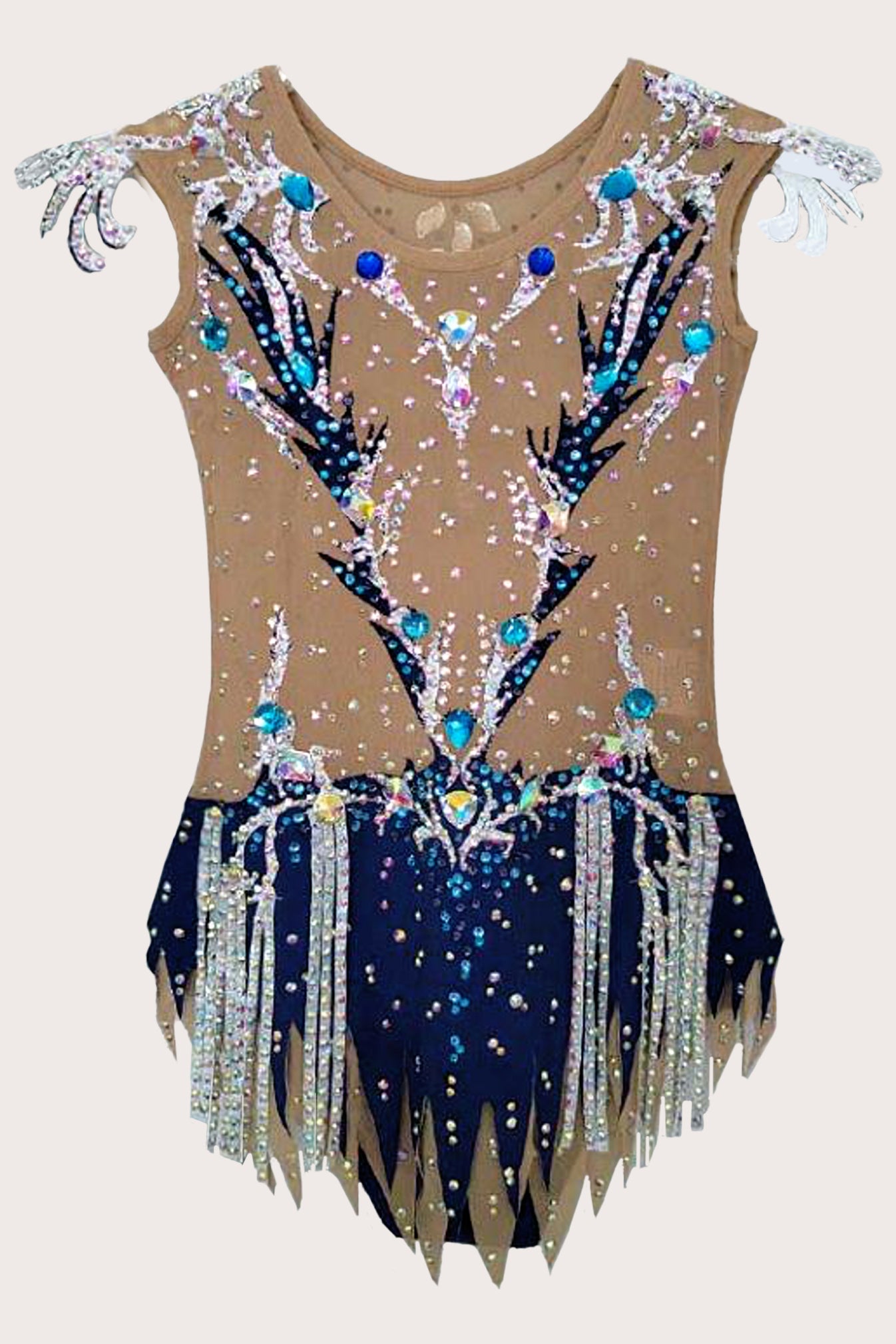 Justaucorps de gymnastique rythmique (sur mesure)