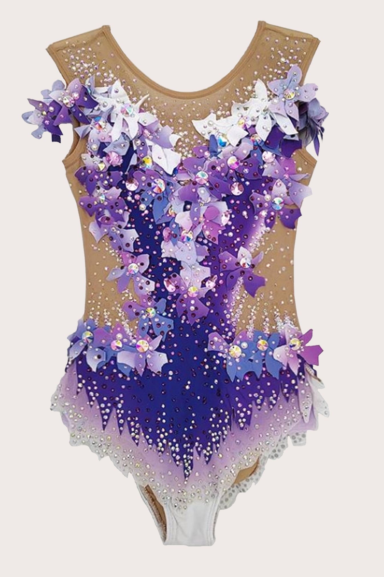 Justaucorps de gymnastique rythmique (sur mesure)