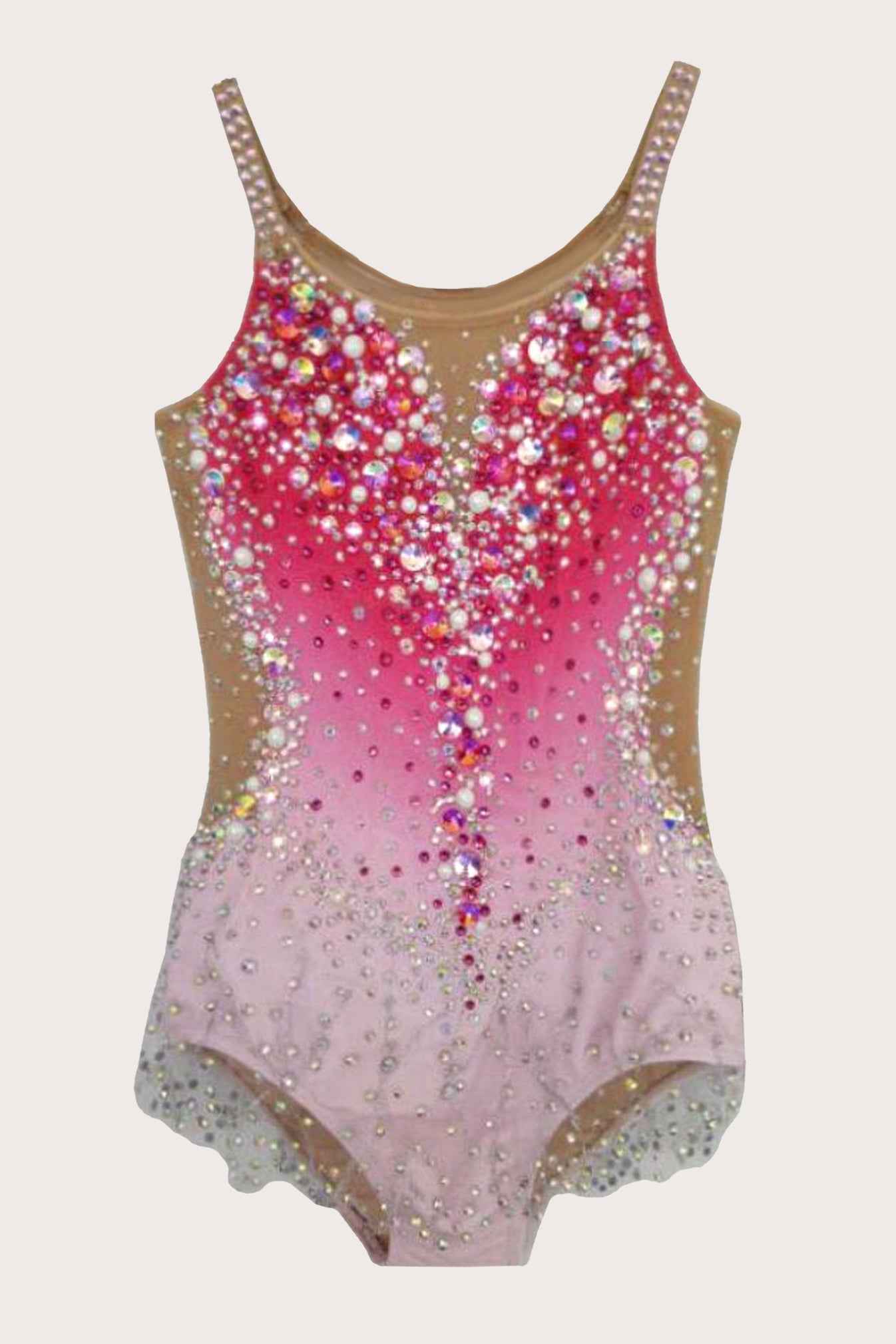 Justaucorps de gymnastique rythmique (sur mesure)