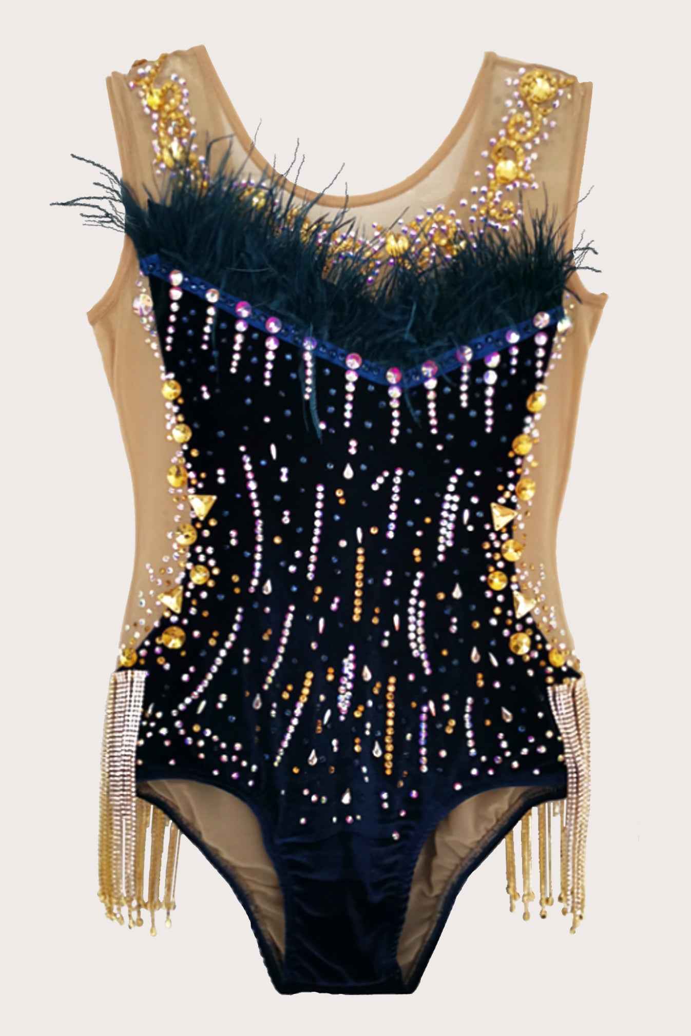 Justaucorps de gymnastique rythmique (sur mesure)