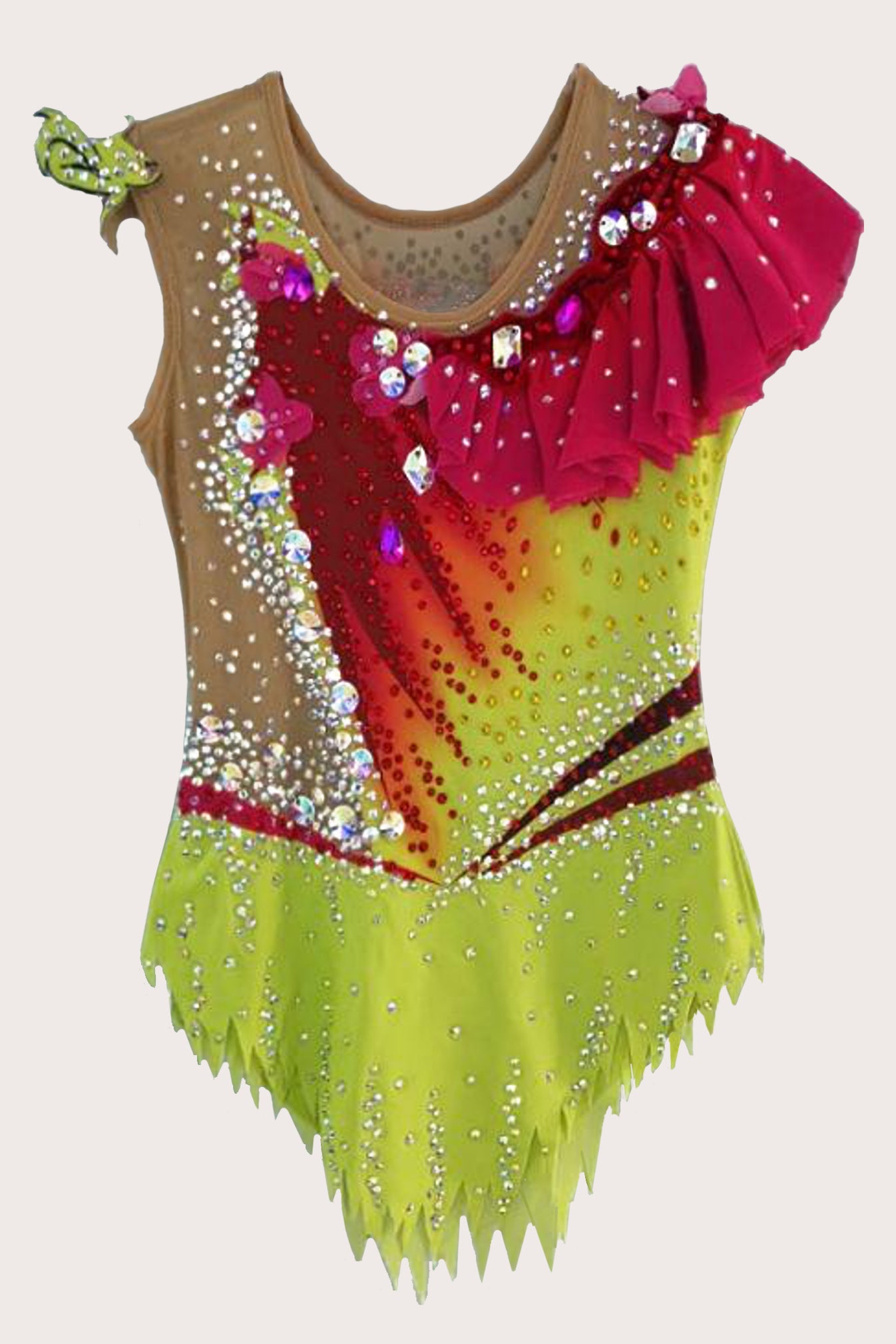 Justaucorps de gymnastique rythmique (sur mesure)