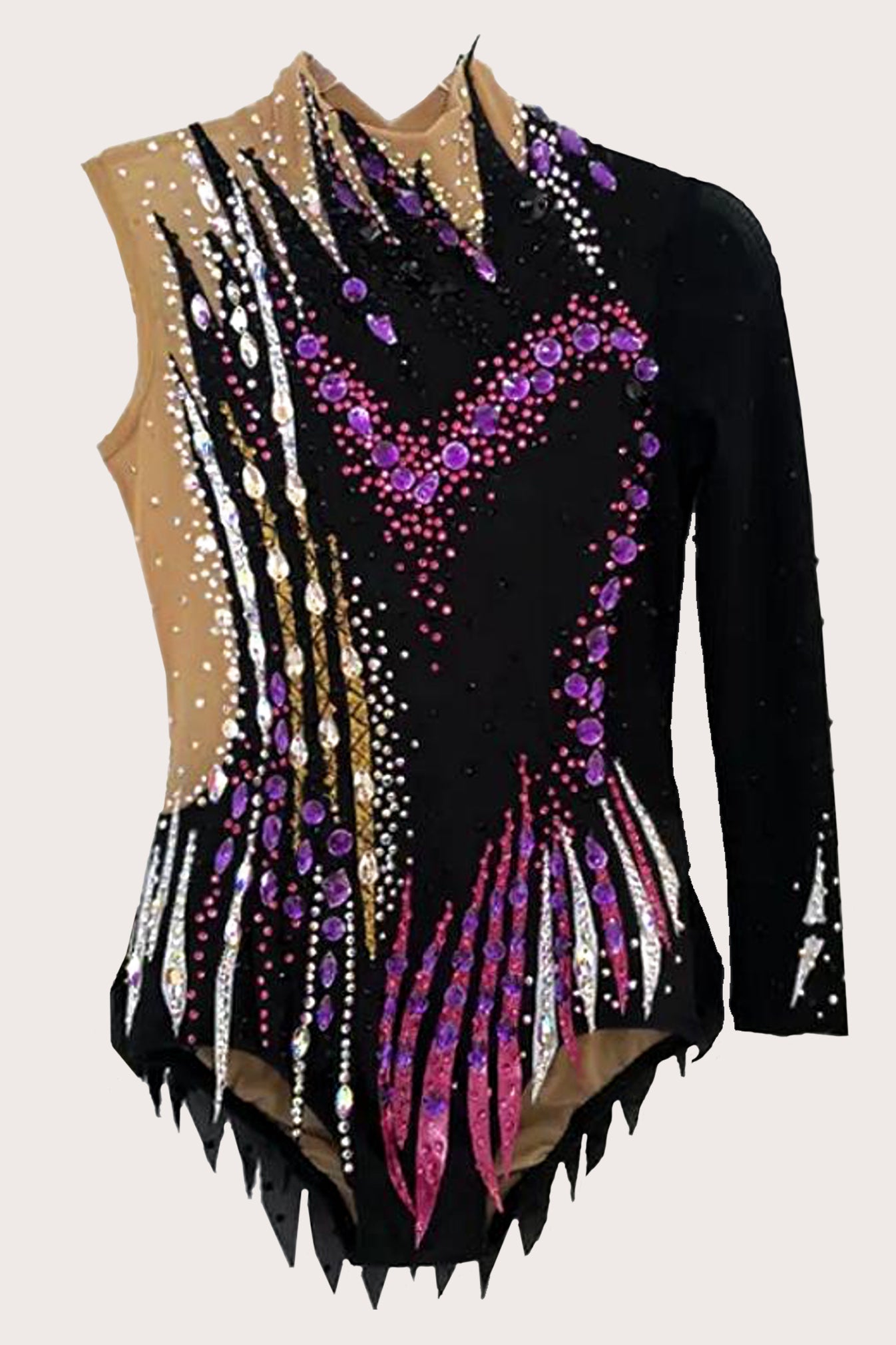 Justaucorps de gymnastique rythmique (sur mesure)