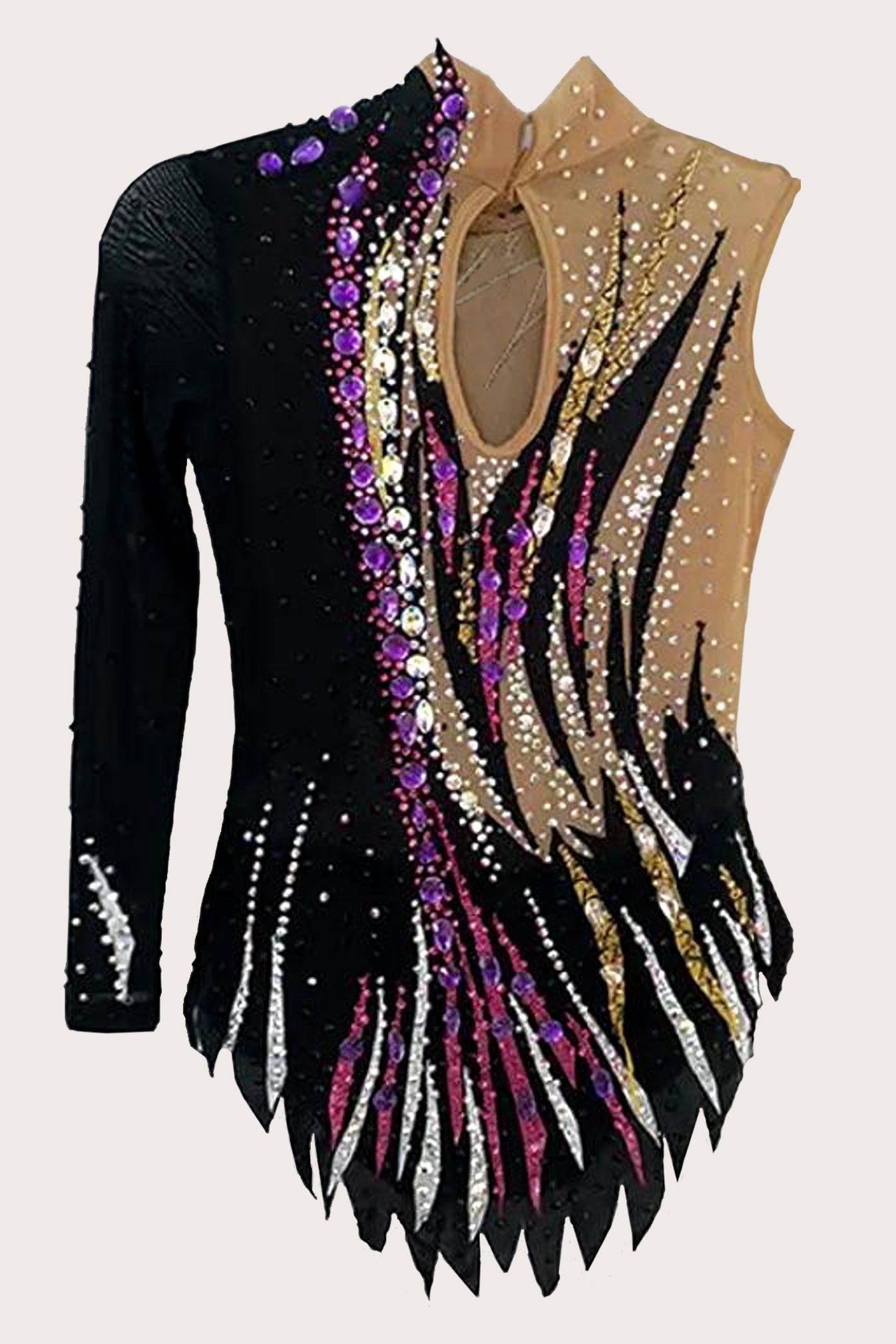 Justaucorps de gymnastique rythmique (sur mesure)
