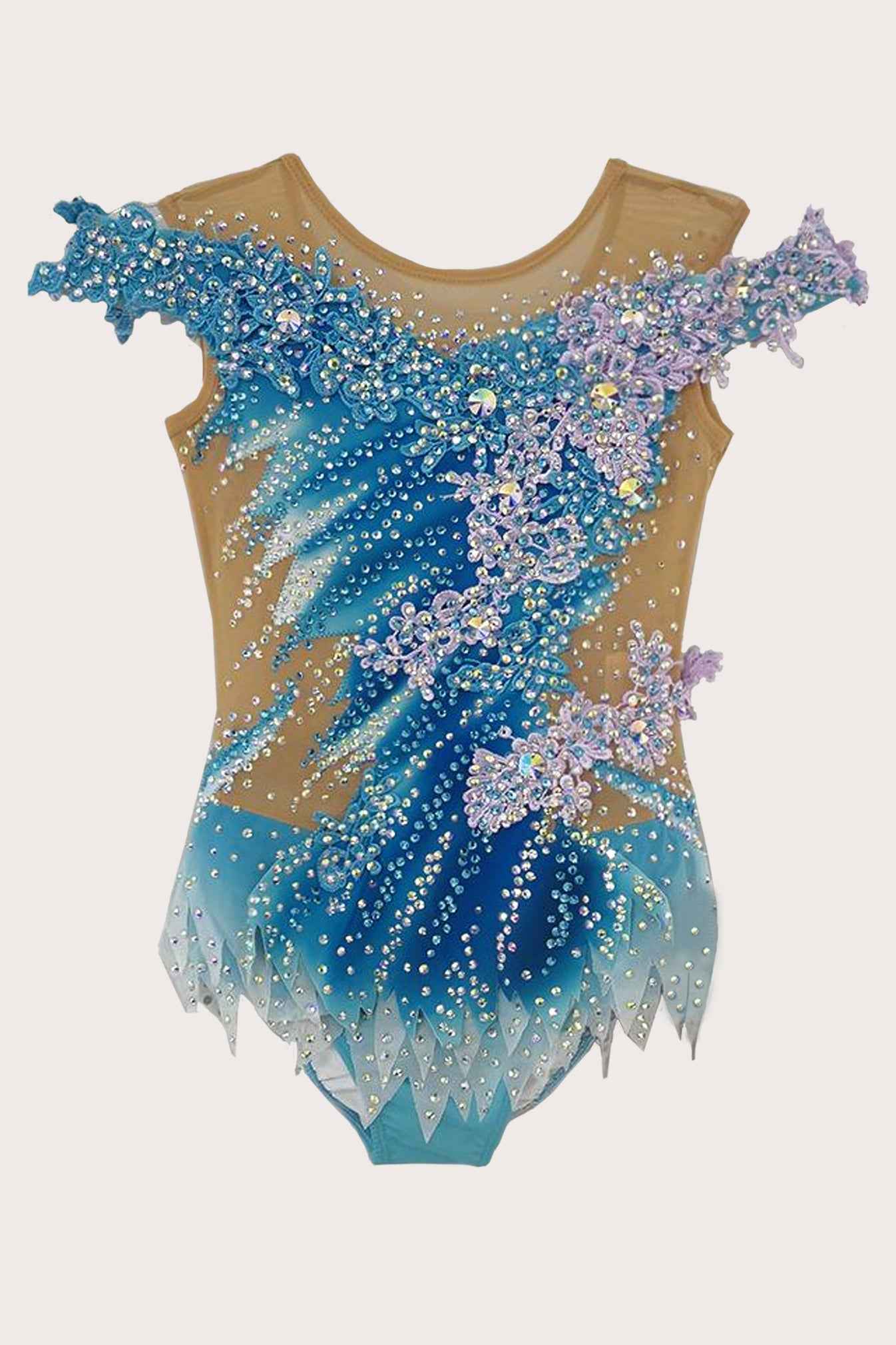 Justaucorps de gymnastique rythmique (sur mesure)