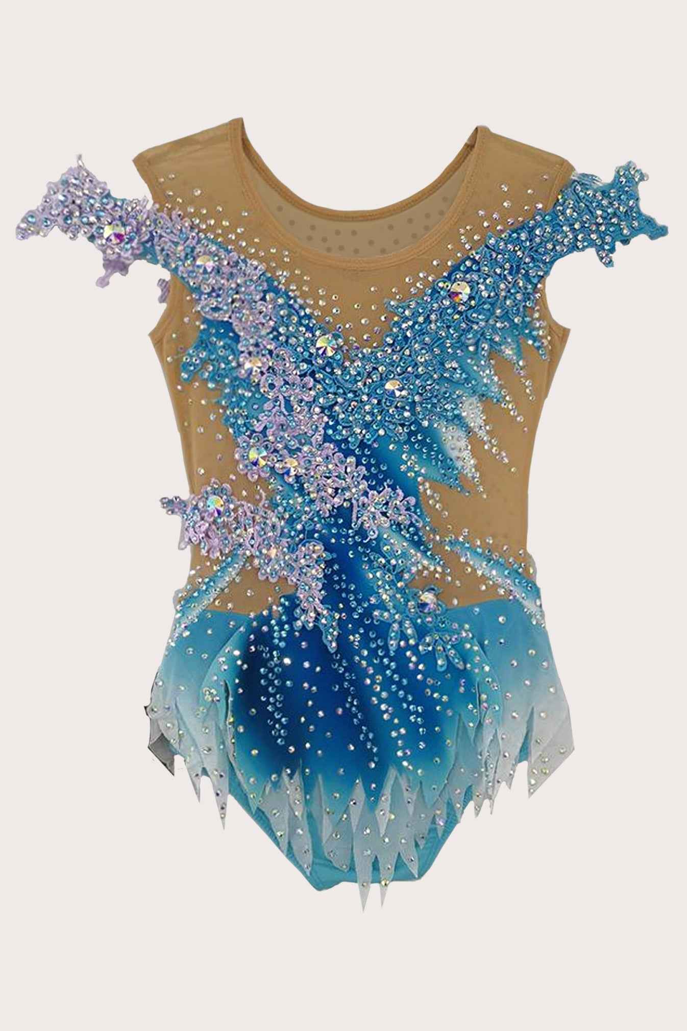 Justaucorps de gymnastique rythmique (sur mesure)