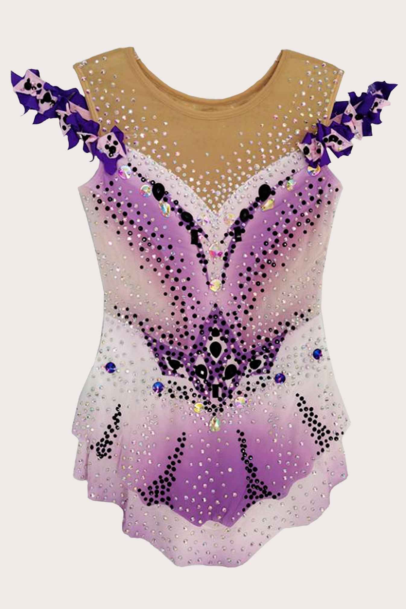 Justaucorps de gymnastique rythmique (sur mesure)