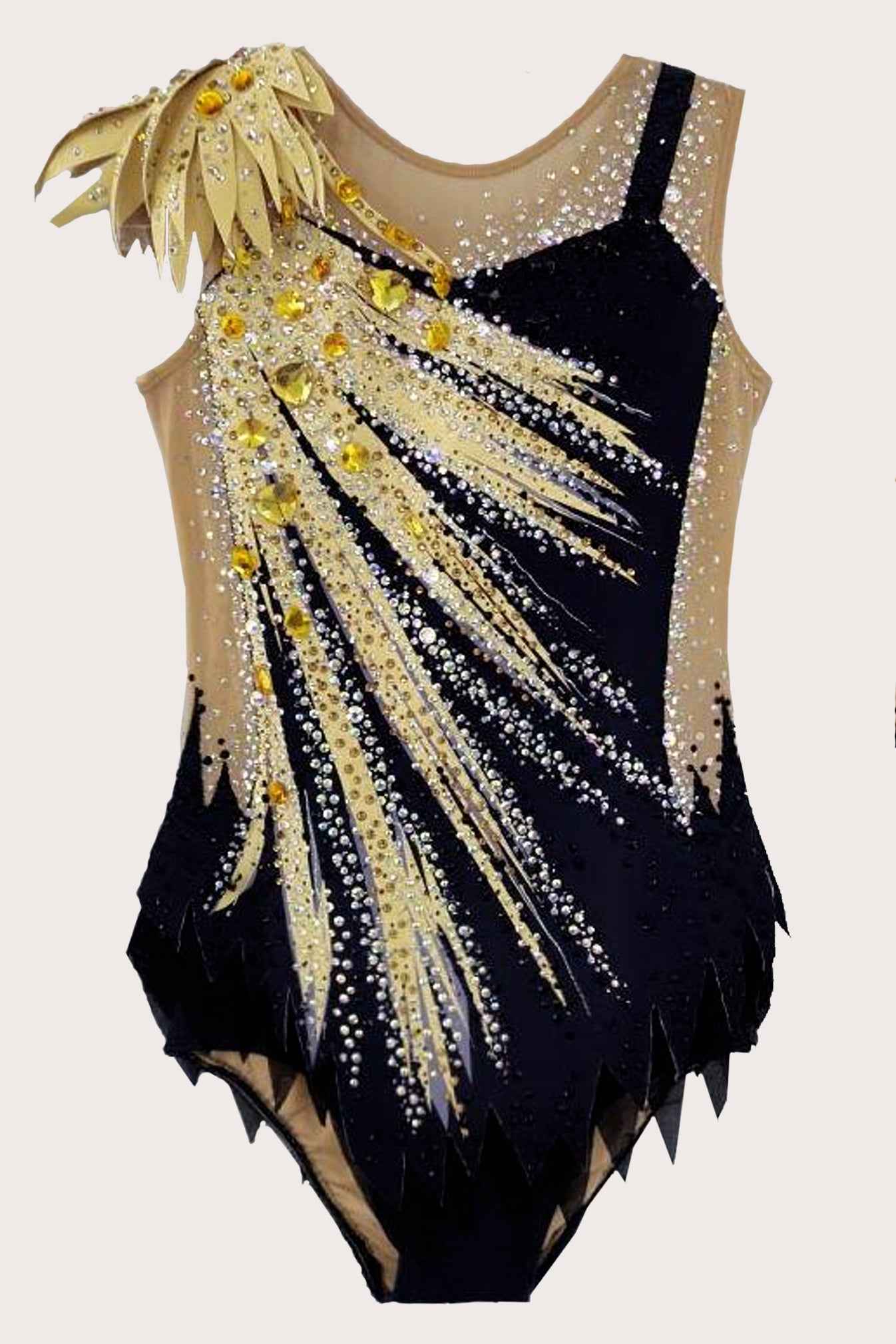 Justaucorps de gymnastique rythmique (sur mesure)