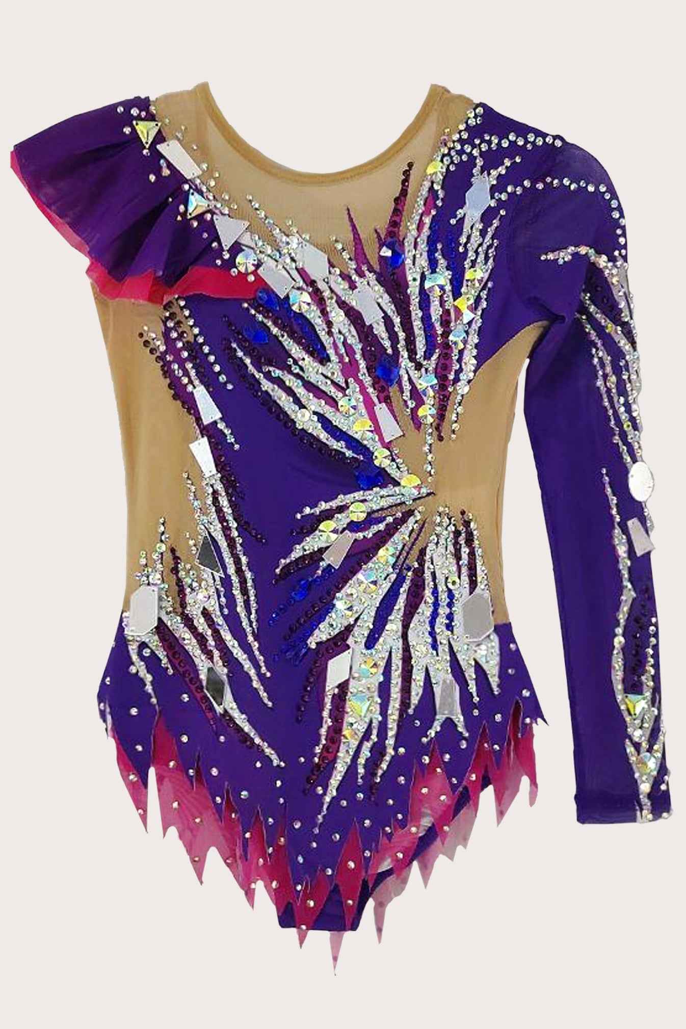 Justaucorps de gymnastique rythmique (sur mesure)